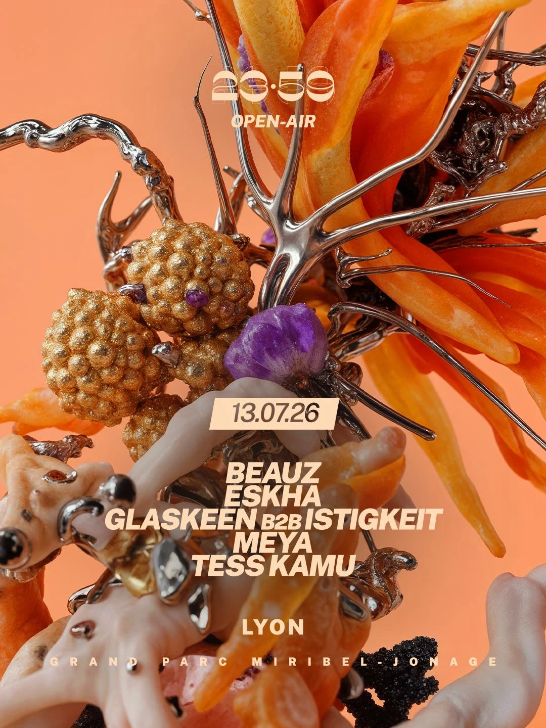 23:59 - Open-Air : Beauz, Eskha, Istigkeit B2b Glaskeen