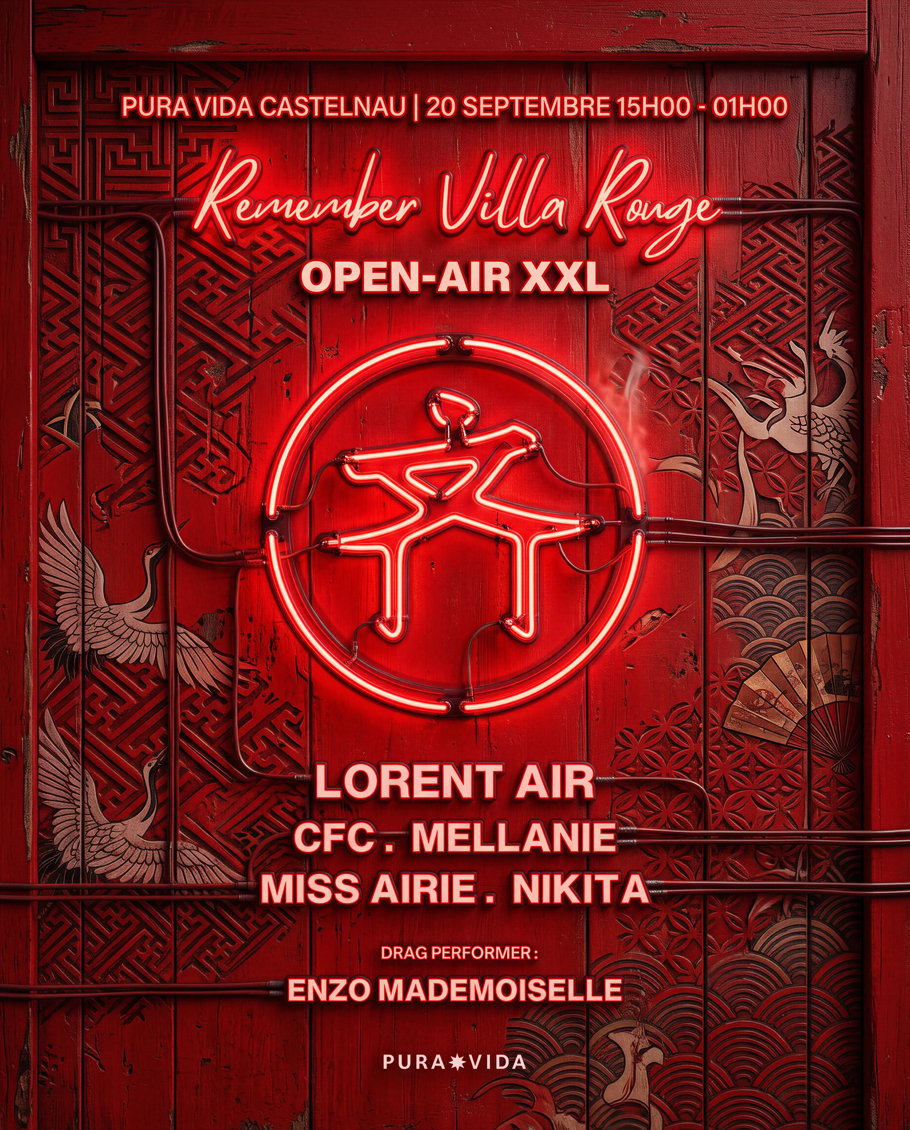 Remember Villa Rouge Open Air Xxl