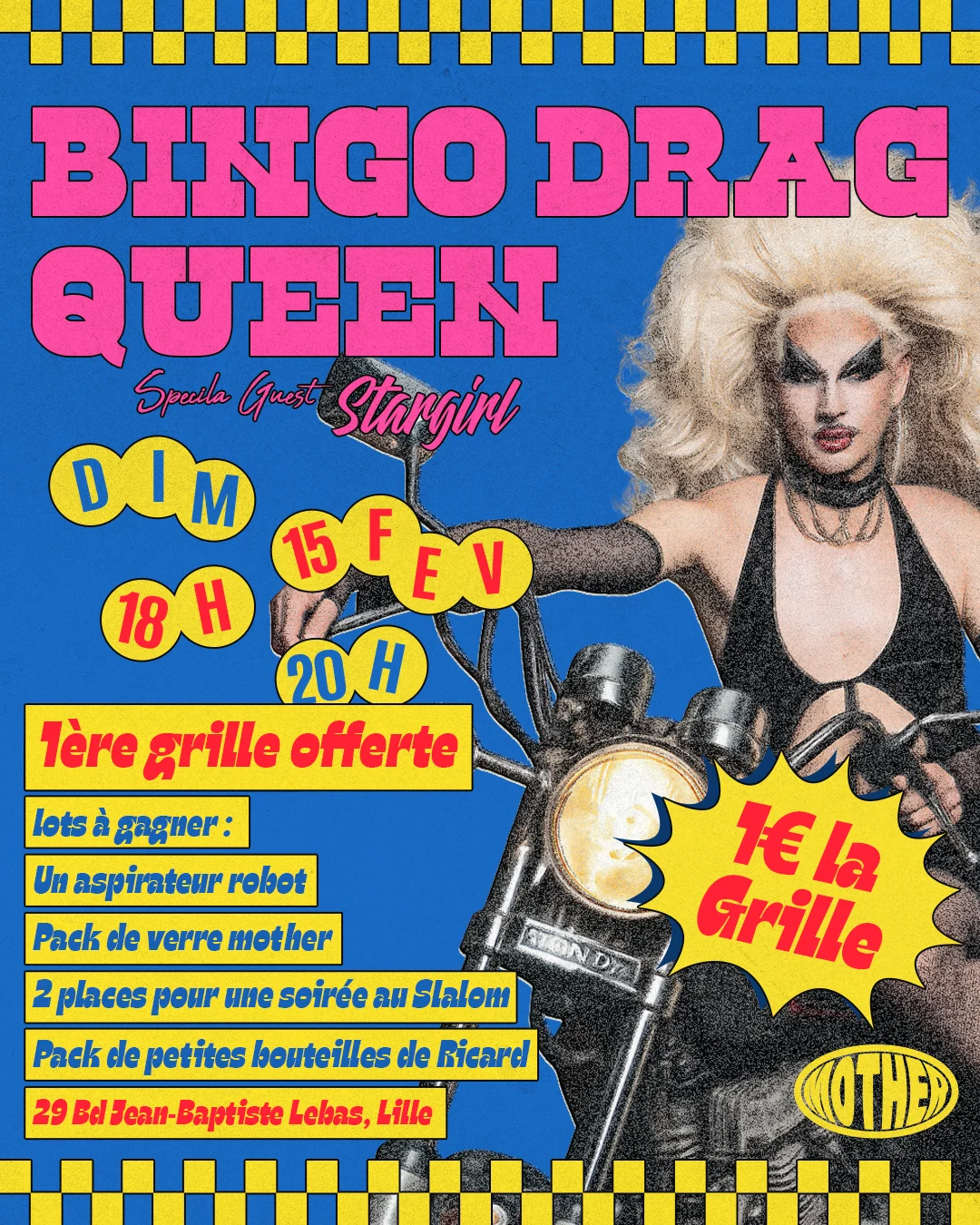 Bingo Drag Queen - Special Guest Stargirl - Au Mother
