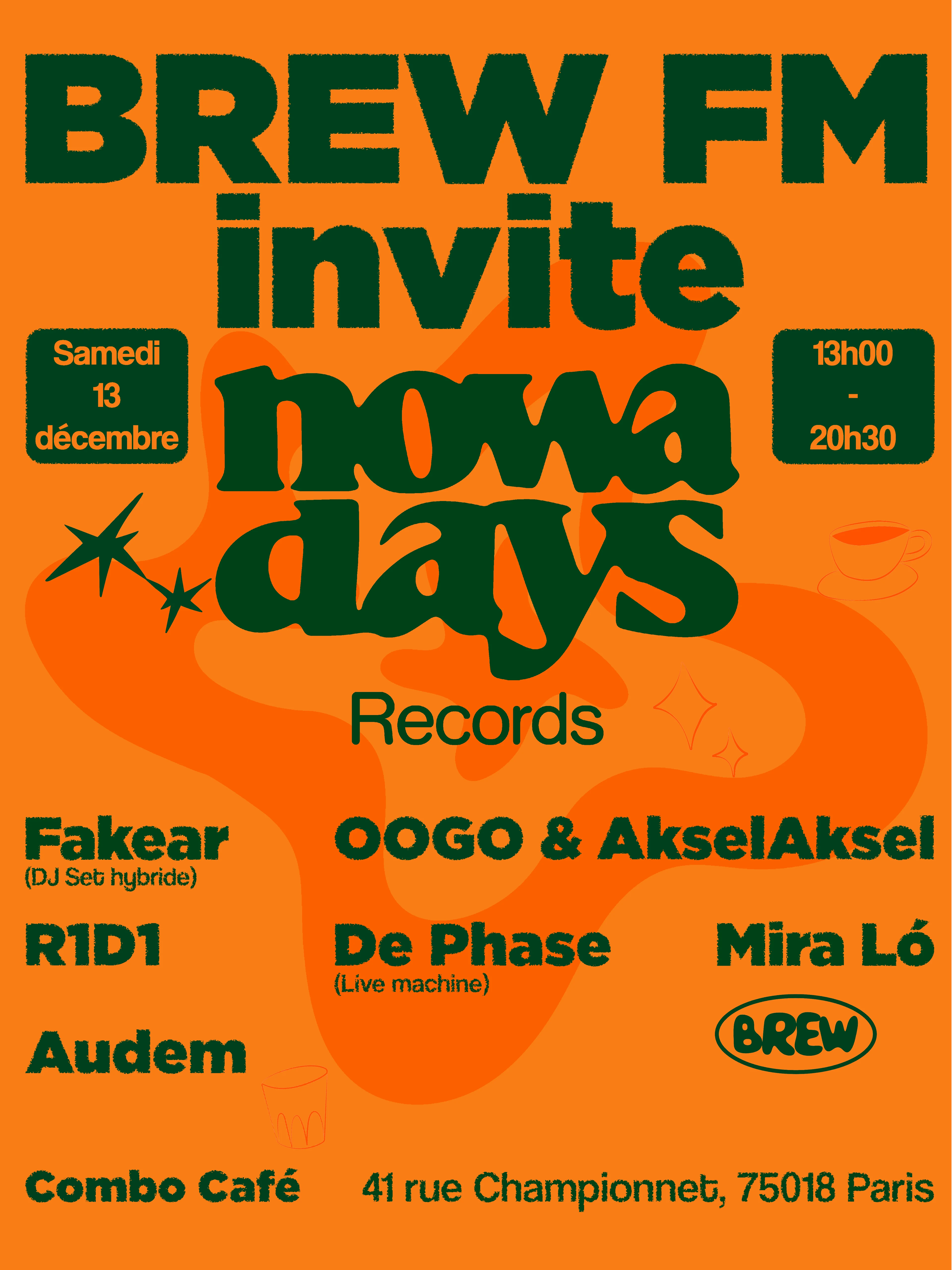 Brew Fm Invite Nowadays Records