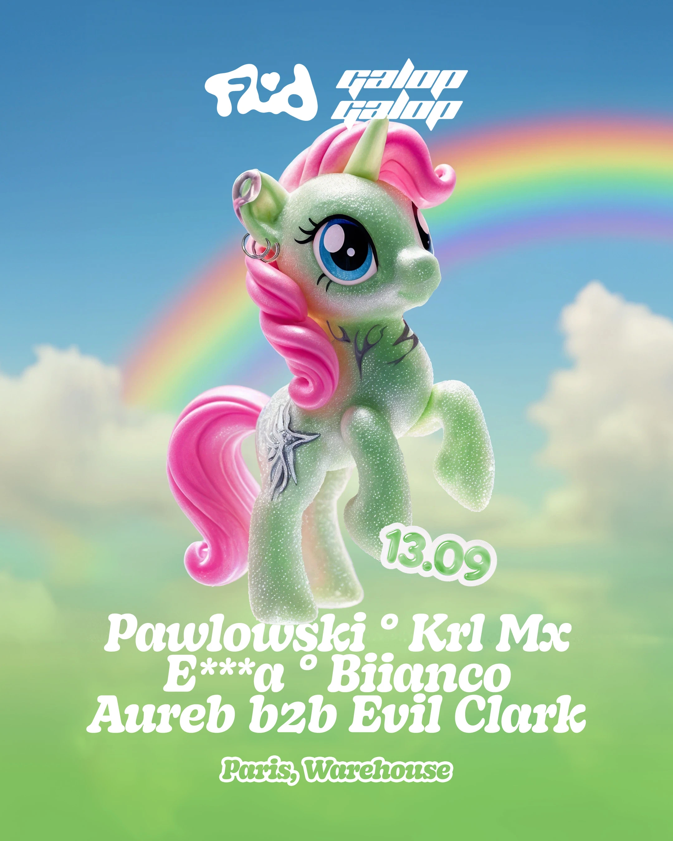 Fluid X Galop Galop • Pawlowski, Krl MX, Eskha, Biianco...
