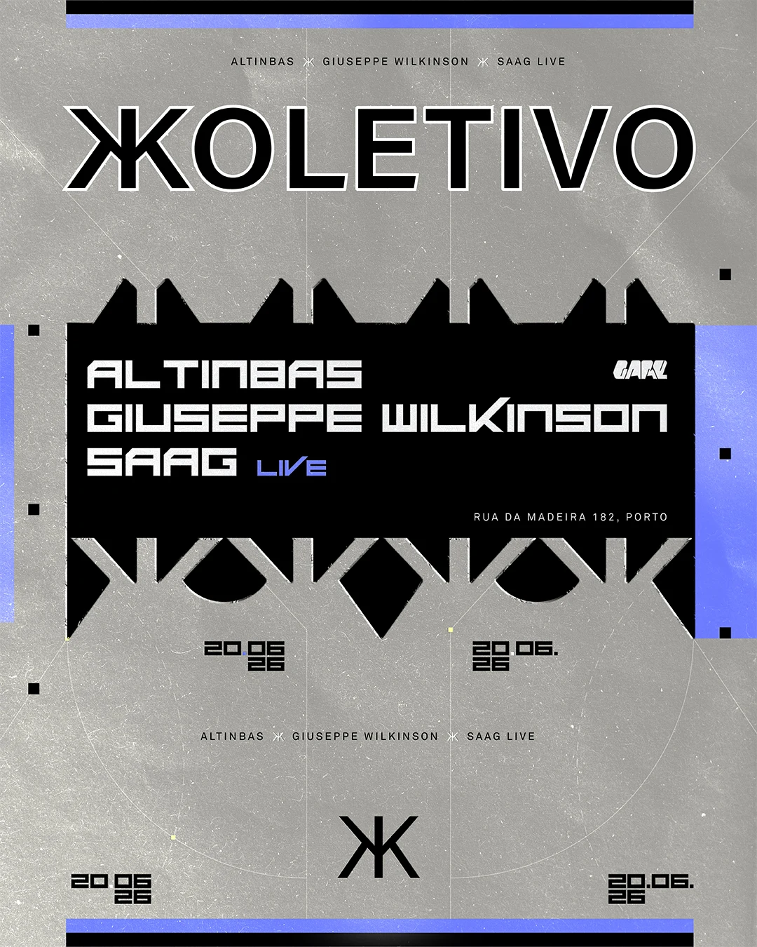 K Koletivo W/ Altinbas, Saag, Giuseppe Wilkinson