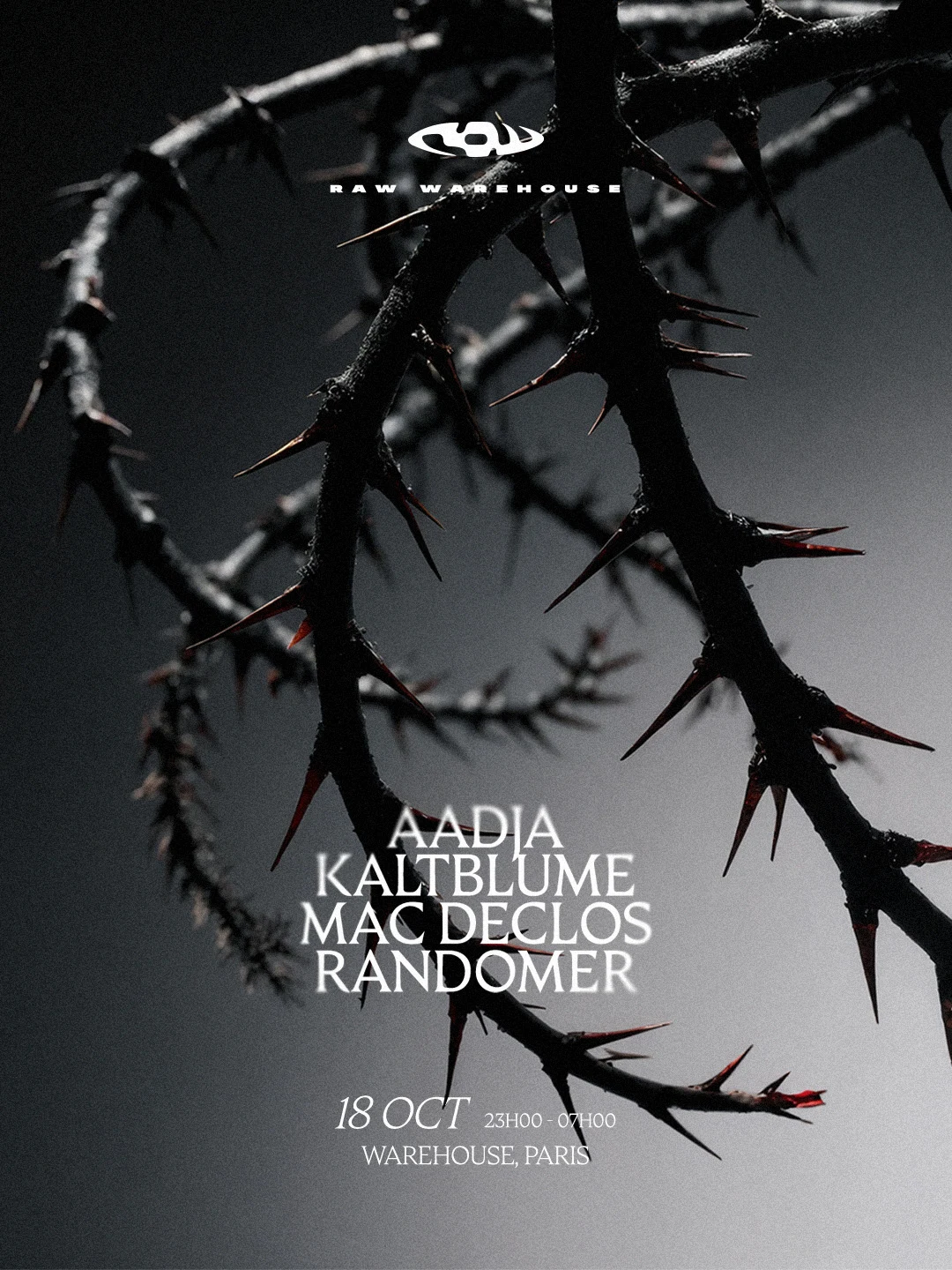 Raw Warehouse • Randomer, Mac Declos, Aadja, Kaltblume