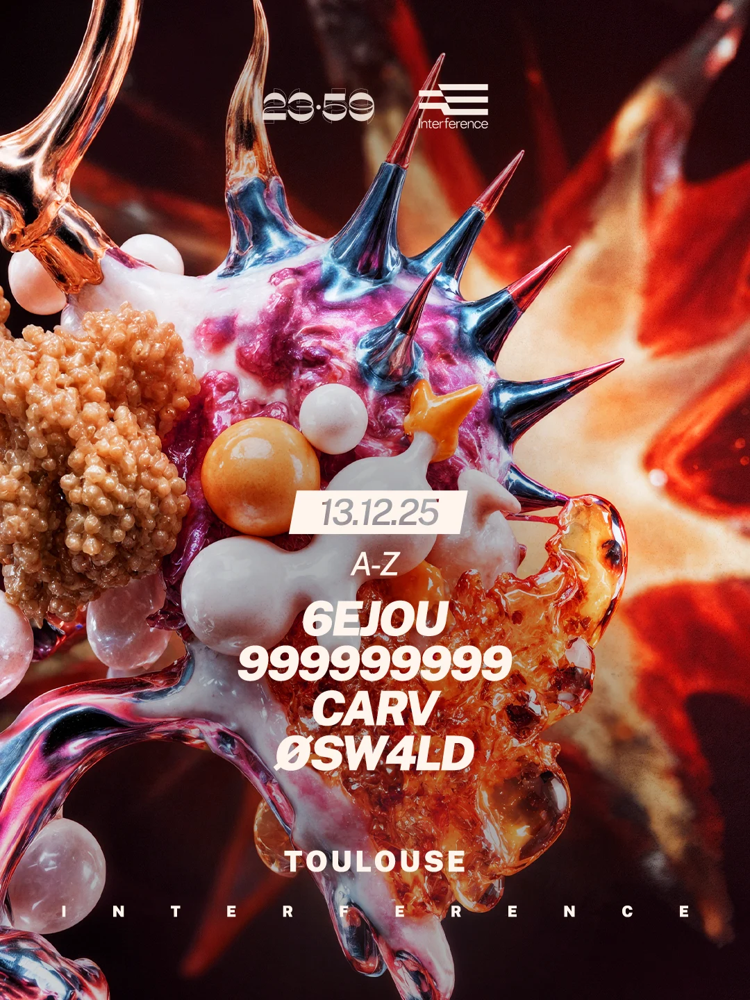 23:59 – 999999999, Carv, 6ejou, Øsw4ld