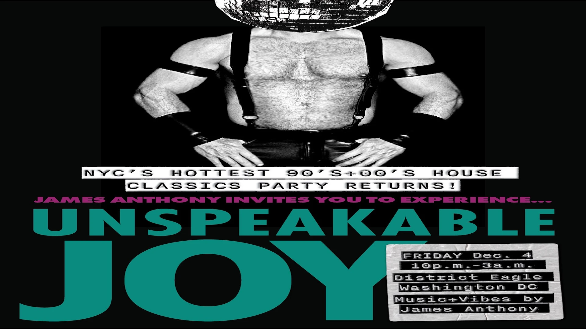 Unspeakable Joy @ District Eagle