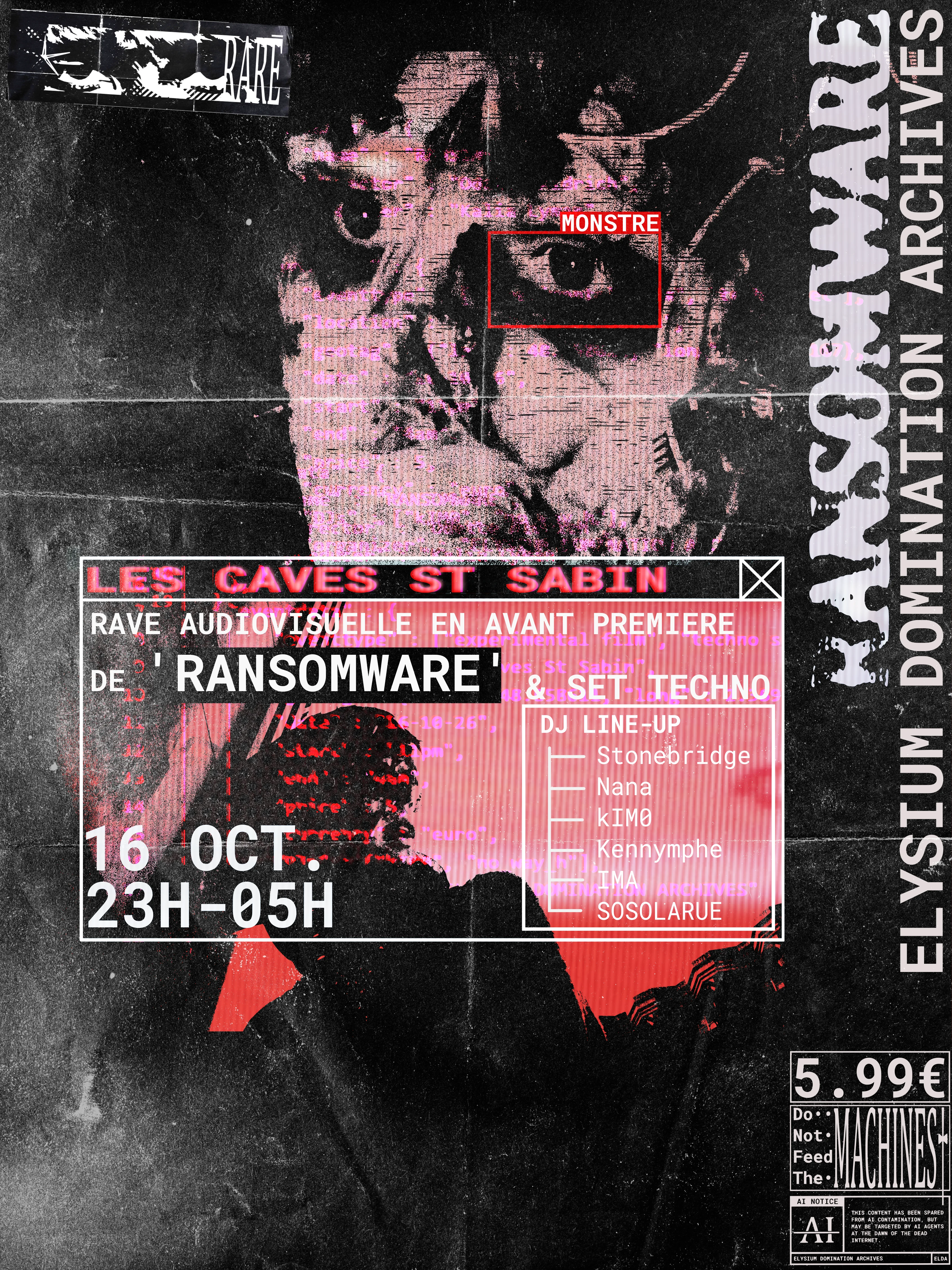 Ransomware : Audiovisual Rave