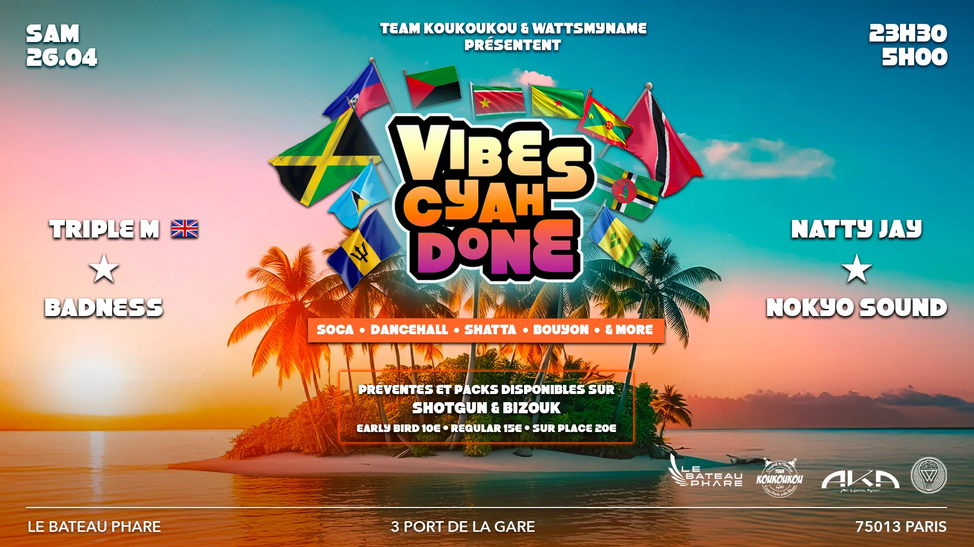 Vibes Cyah Done ( Soca & Dancehall Party )