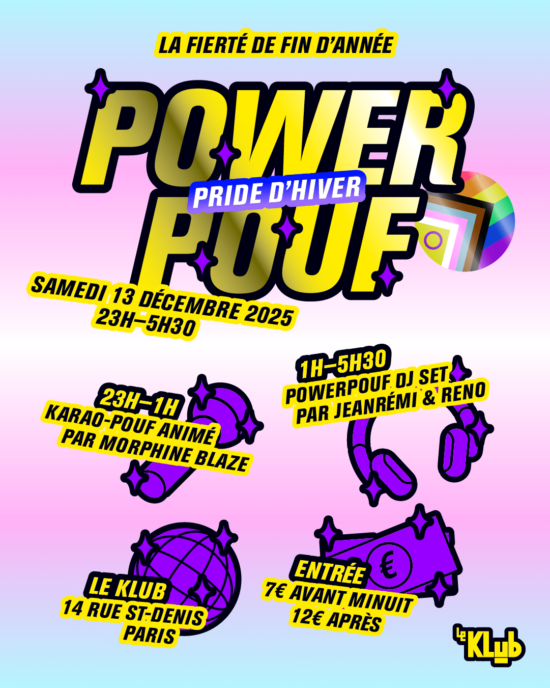 Powerpouf/Pride D'hiver