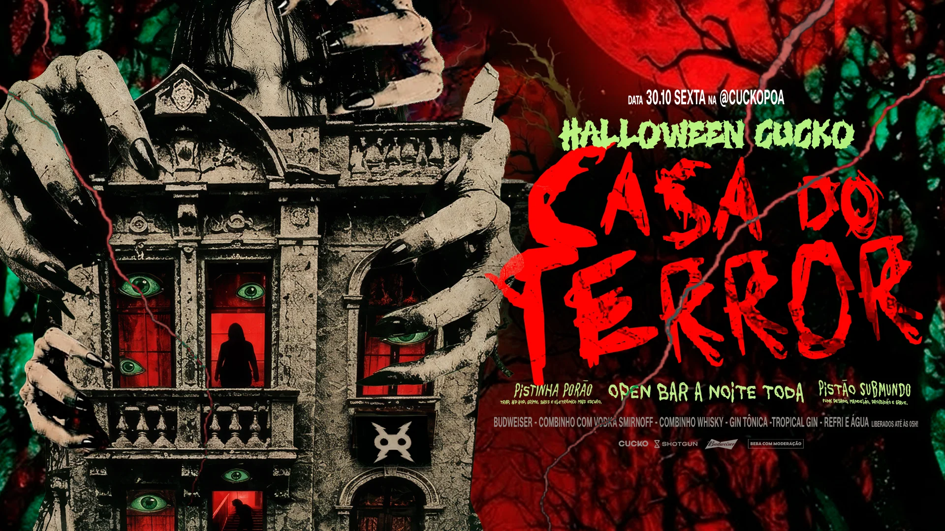 Open Halloween | Casa Do Terror | 30.10