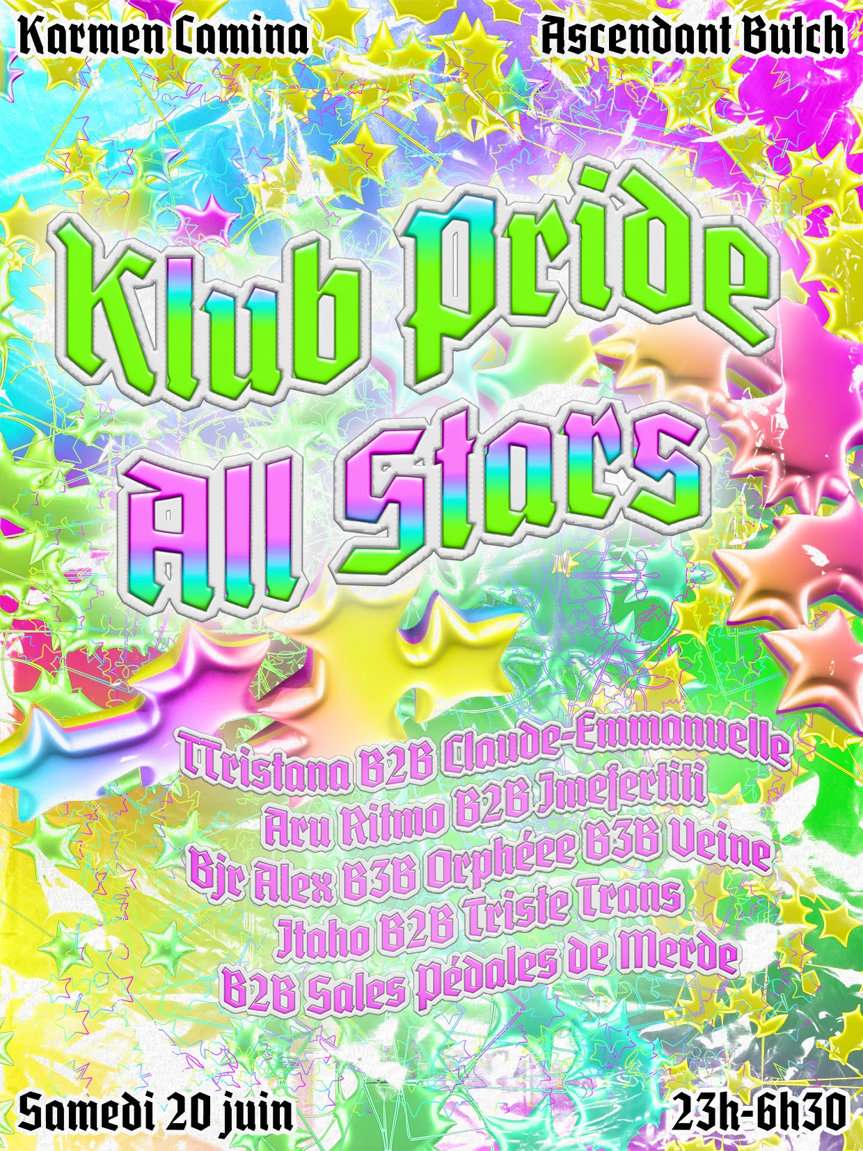 Klub Pride All Stars [Claude Emmanuelle, Ttristana &+]