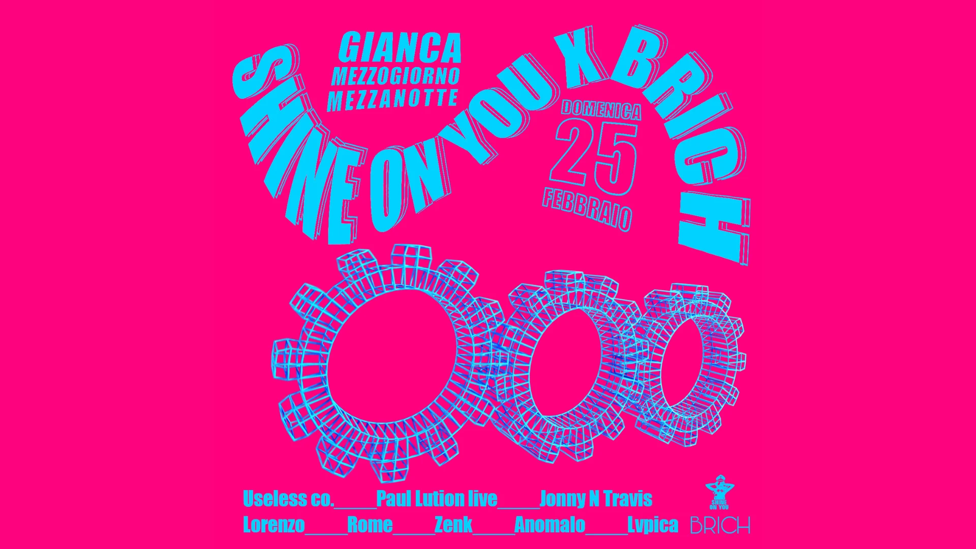 Sunday Sessions #2 - Shine On You X Brich @ Gianca