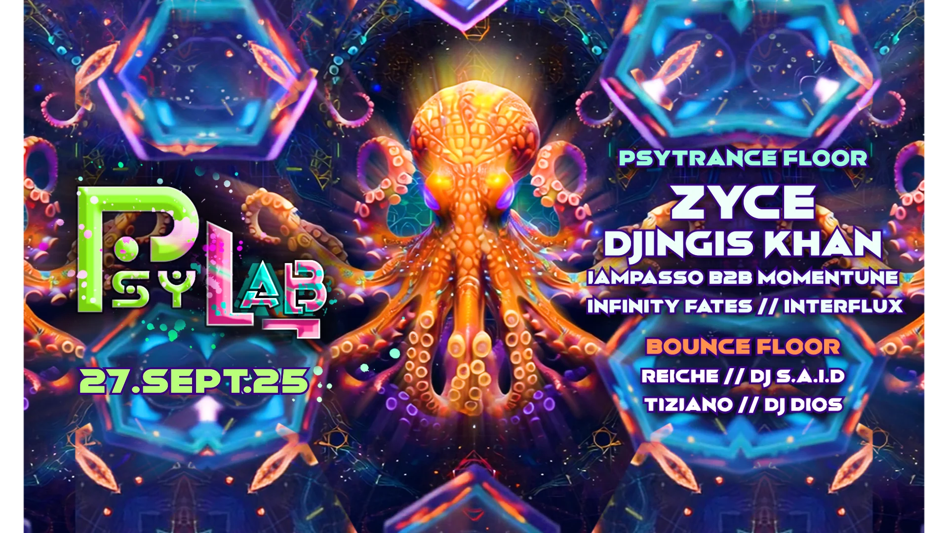 Psylab W/ Zyce, Djingis Khan