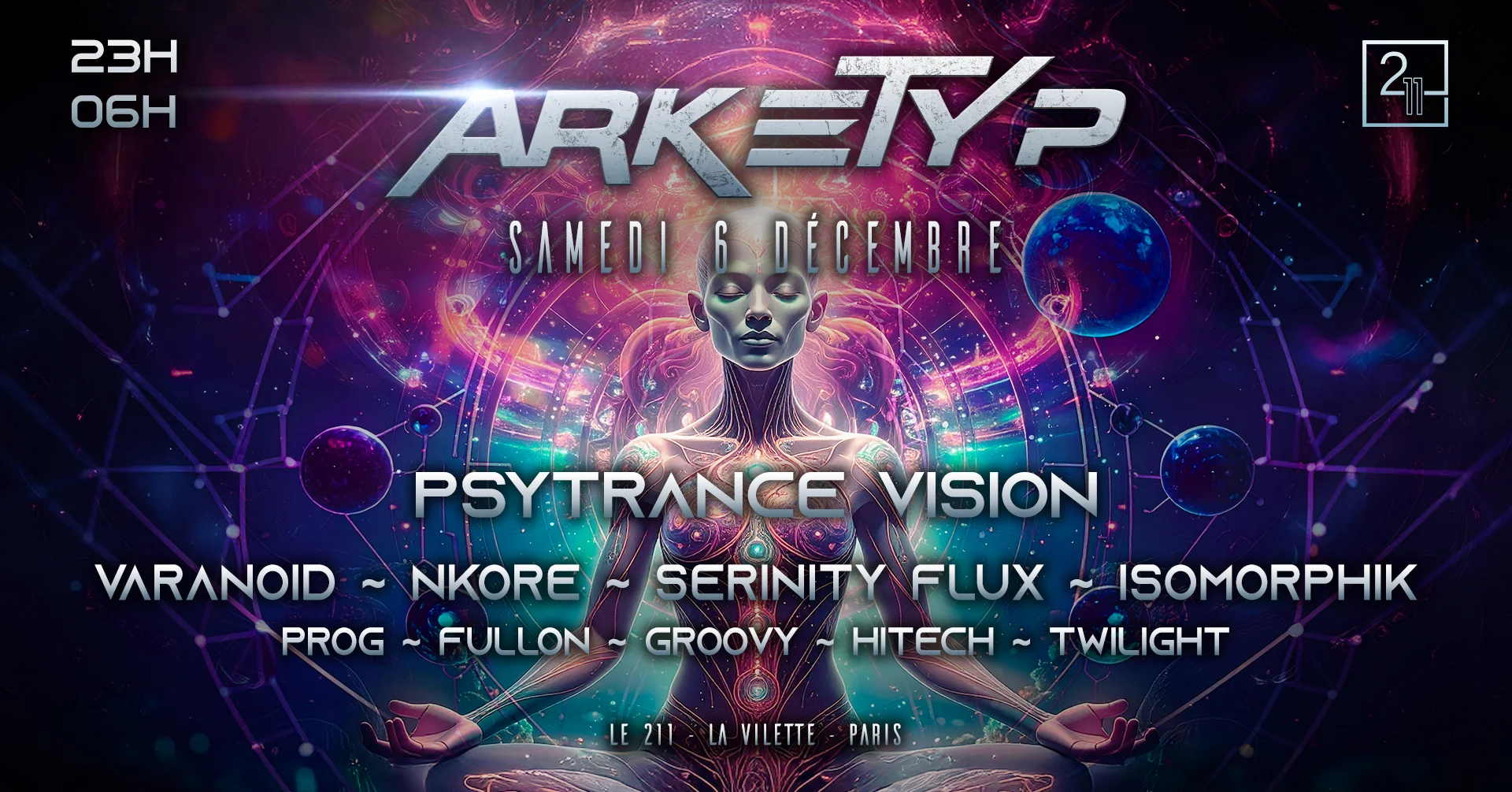 Arketyp X 211: Psytrance Vision #3