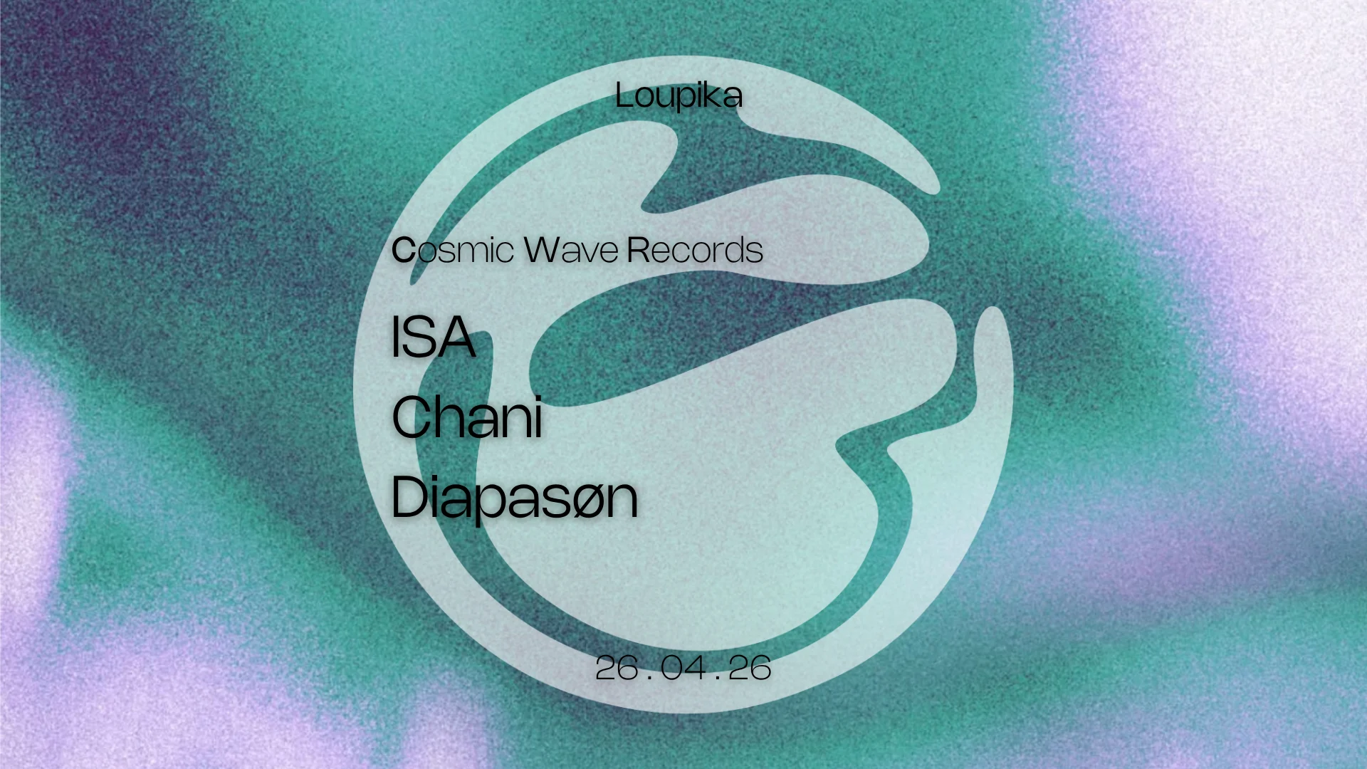 Cwr : Isa, Chani, Diapasøn