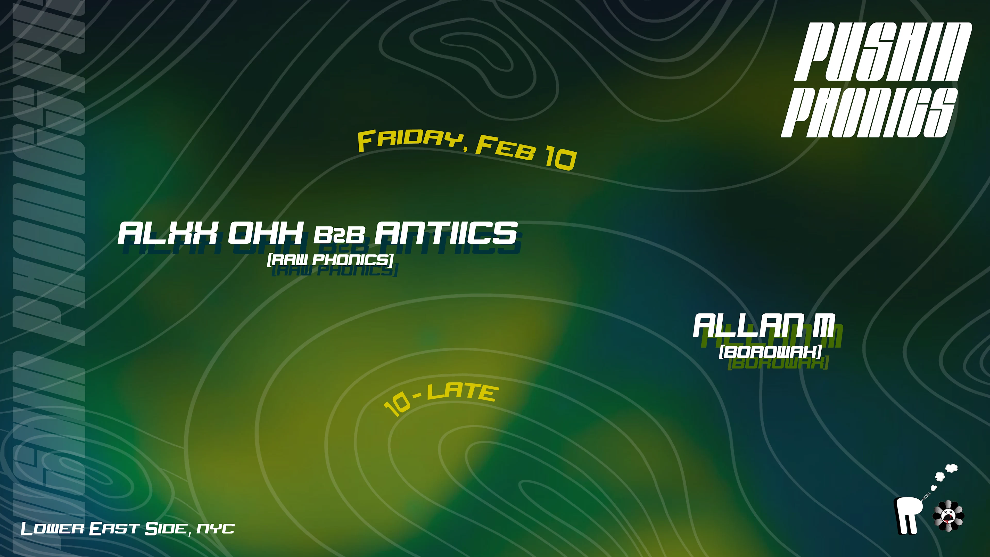 Pushin Phonics: Allan M / Alxx Ohh B2b Antiics