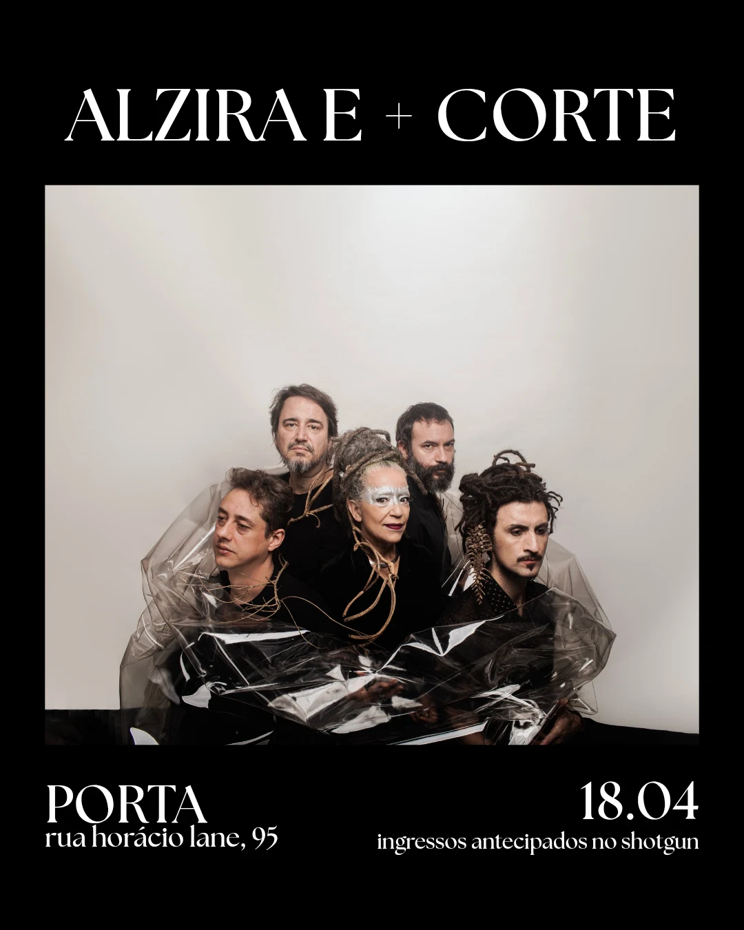 Alzira E + Corte Na Porta