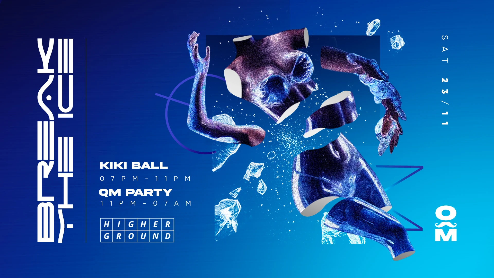 Quee(R)N Moustache X Dante Telfar Present: Break The Ice