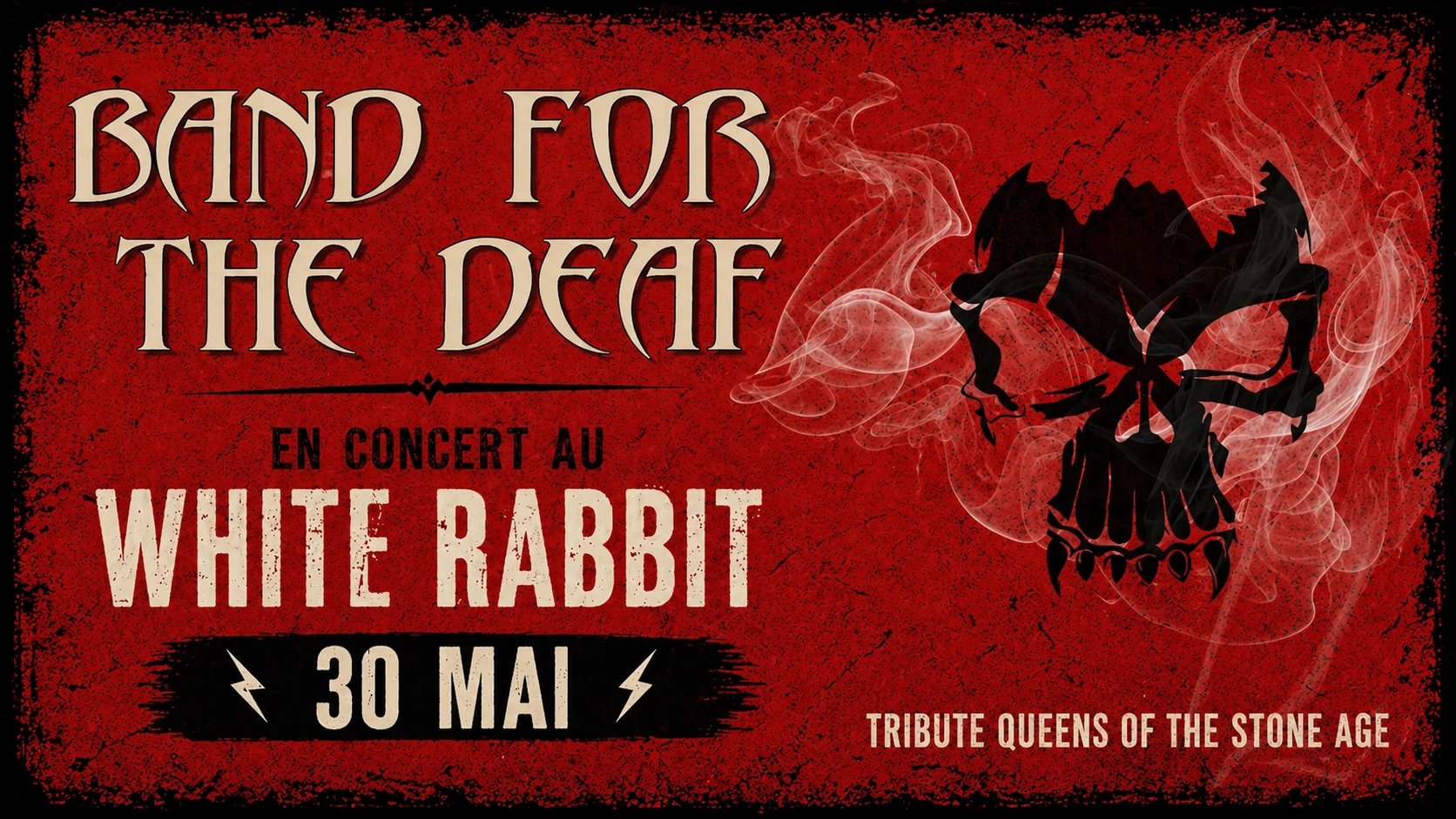 Band For The Deaf En Concert Au White Rabbit (Qotsa)