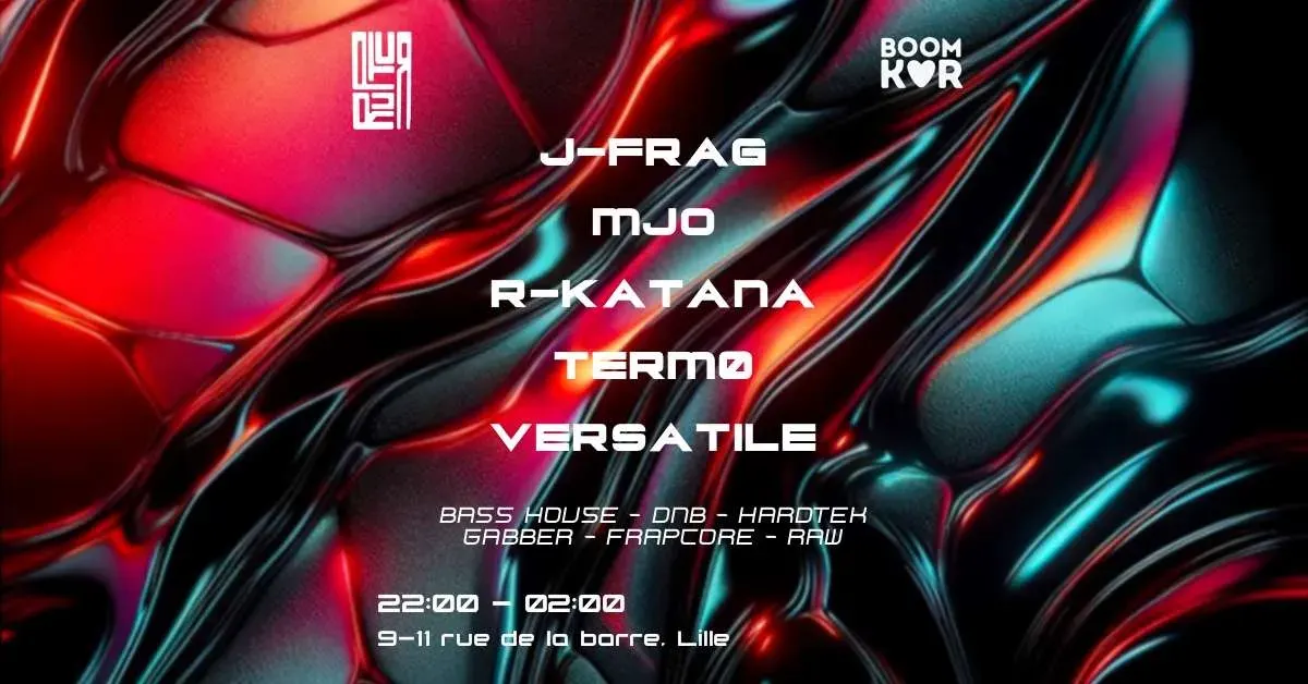 Ruptur @ Boomkeur - J-Frag, Mjo, R-Katana, Termø, Versatile