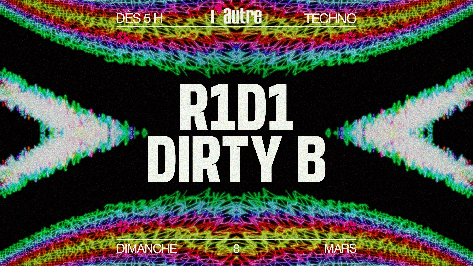 L’Autre Invite: R1d1 & Dirty  B