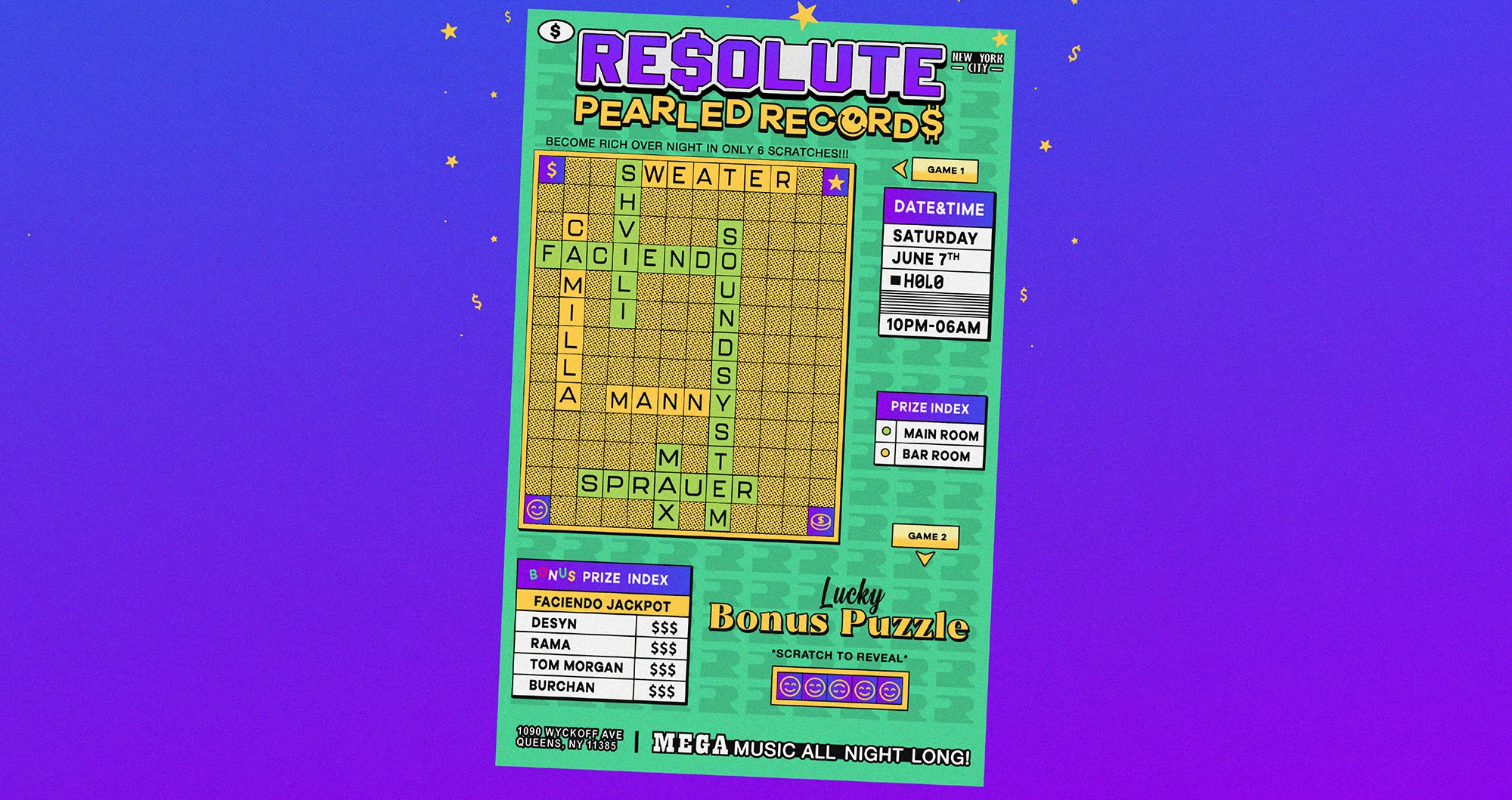 Resolute Presents: Pearled Records W/ Faciendo Soundsystem