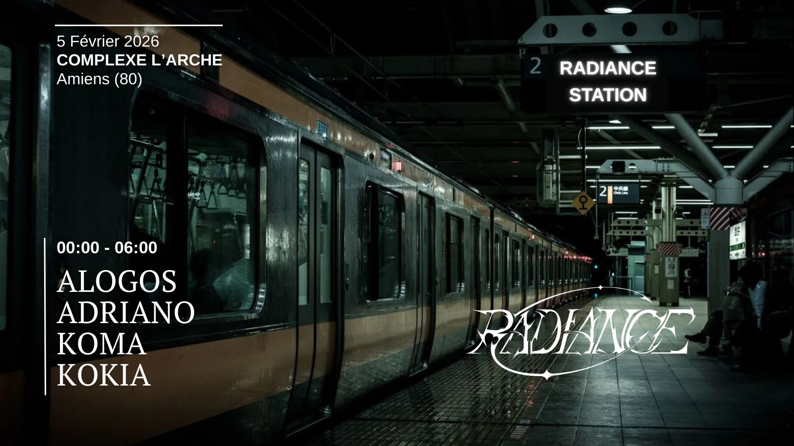 Radiance X Complexe L'arche Club
