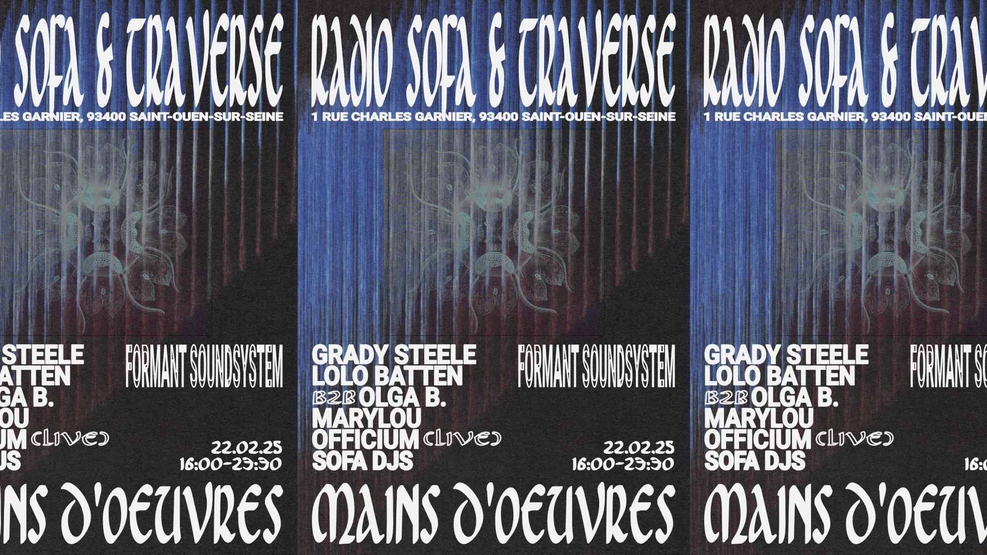 Radio Sofa & Traverse : Marylou + Officium + Lolo Batten...