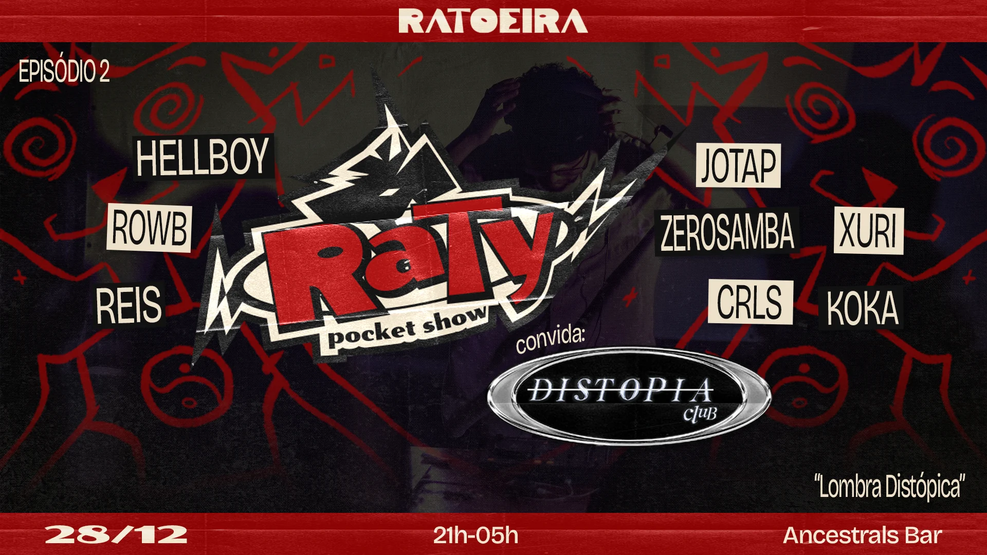 Raty Convida: Distopia Club