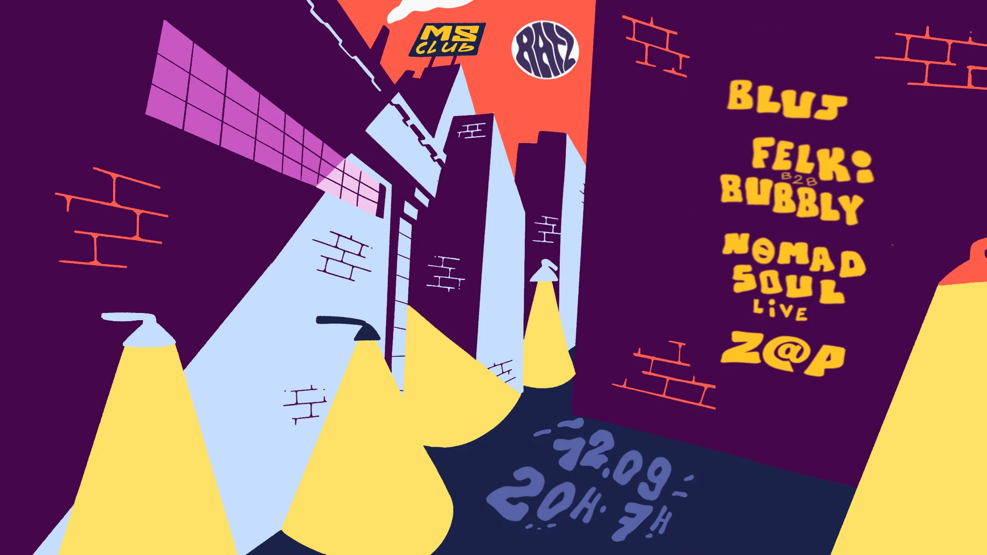 Les Ratz Invitent Z@P, Nomad Soul Live Et D’Oz Machine