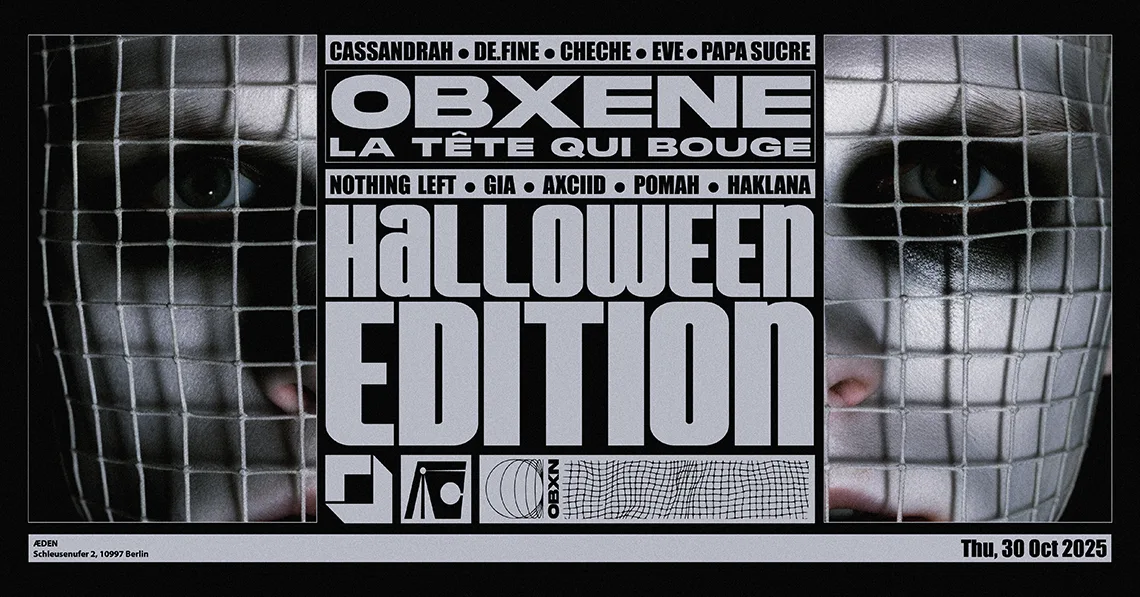 Obxene X La Têtê Qui Bouge- Hallowen Edition