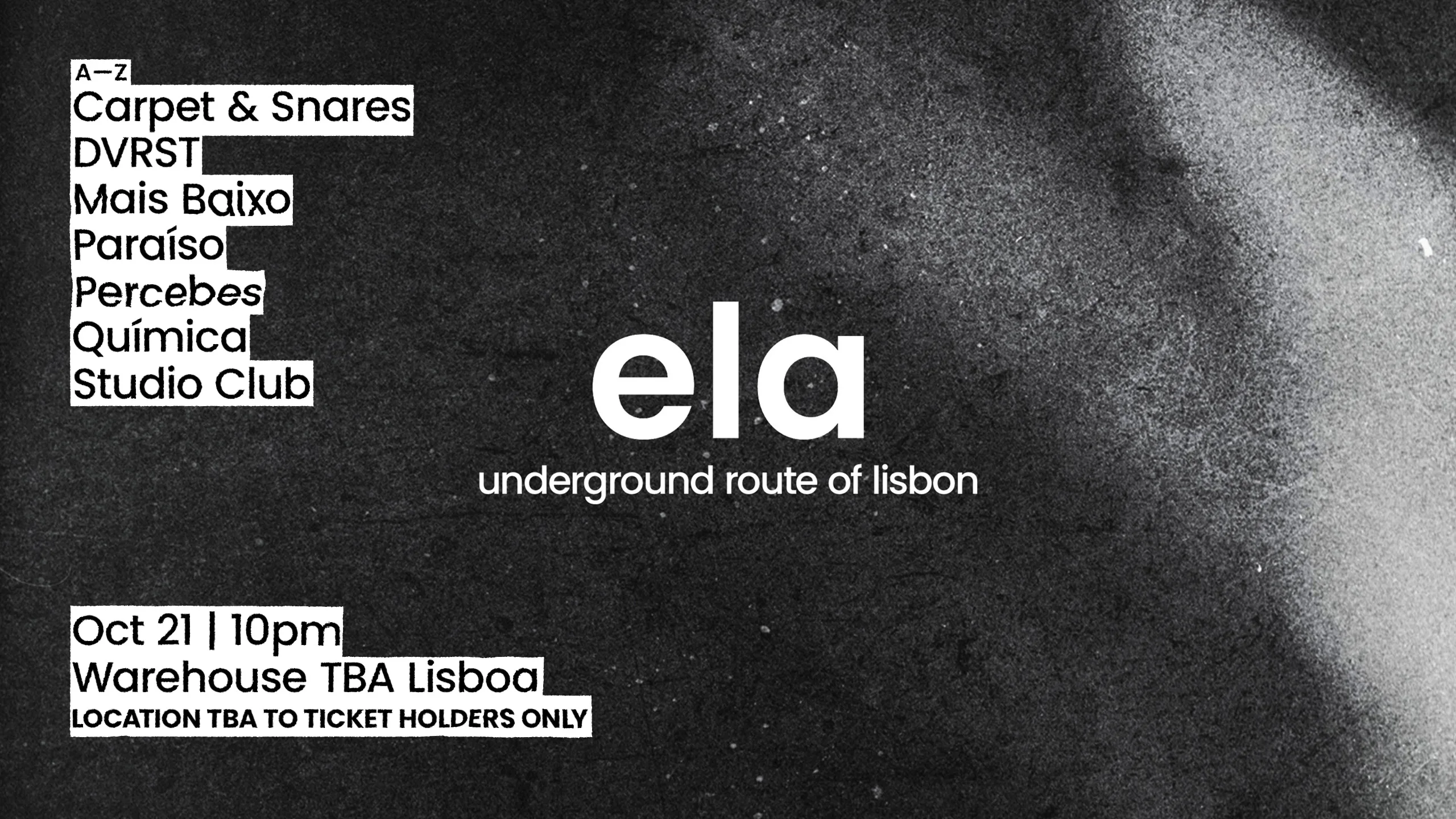 Ela Underground Route Of Lisbon