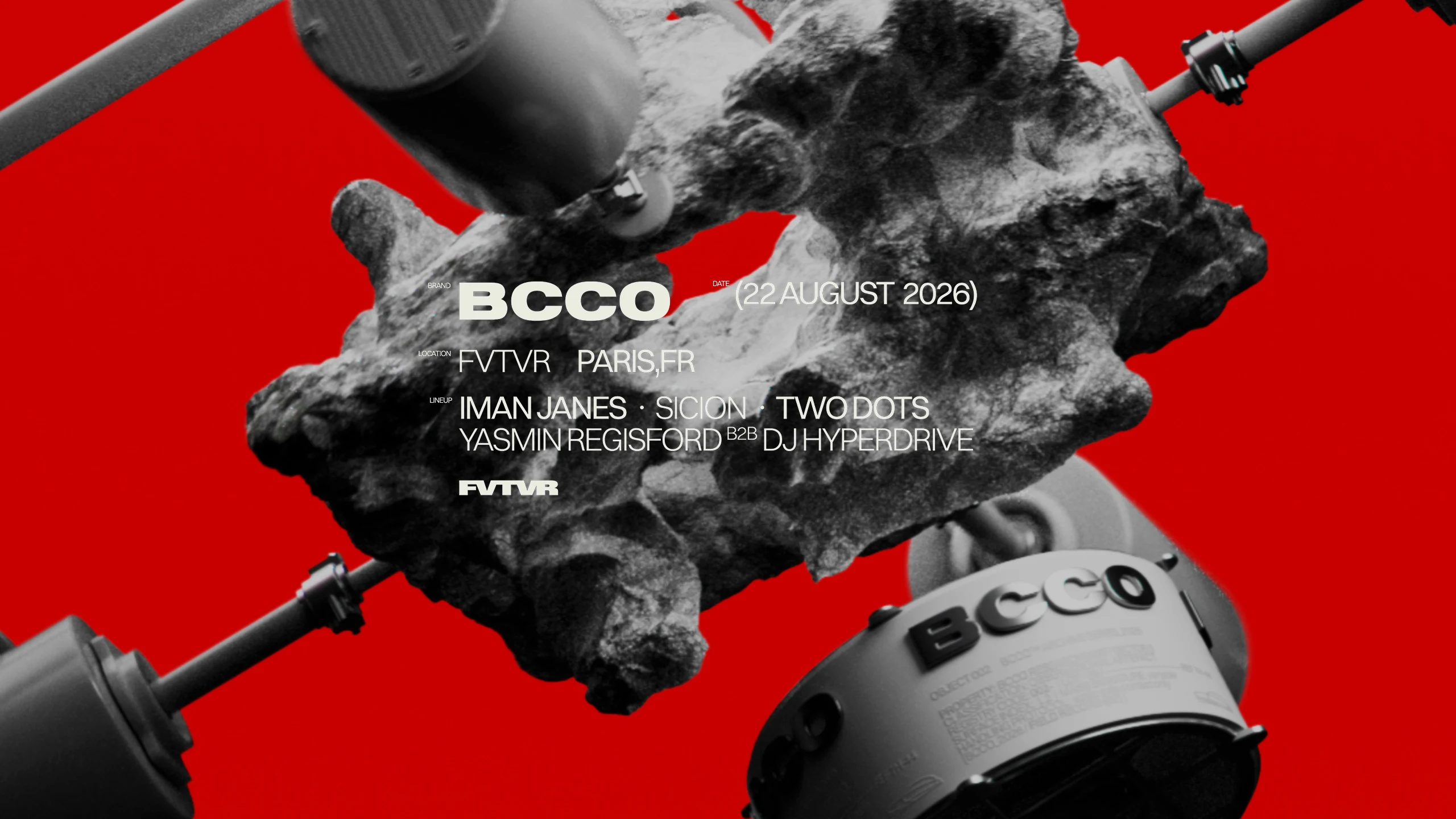 Bcco Berlin: Two Dots, Yasmin Regisford, Dj Hyperdrive &More