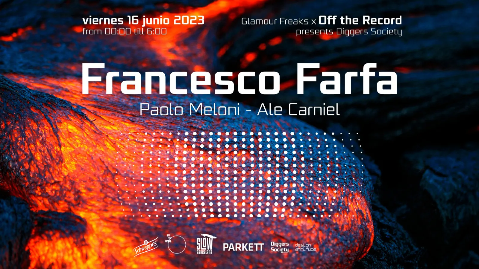 Off The Record Glamour Frks: Diggers Society Francesco Farfa