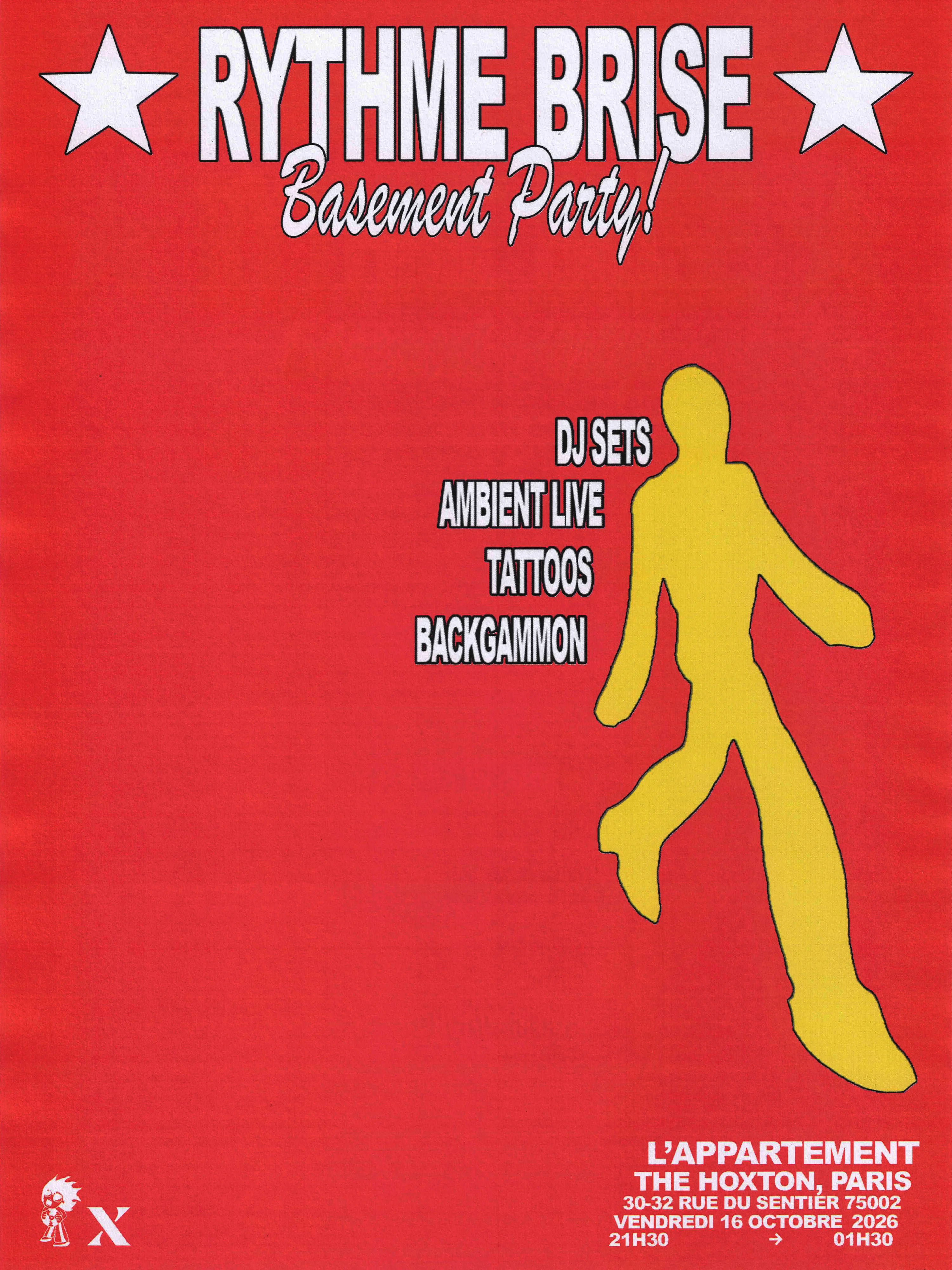 Basement Party - The Hoxton, Paris X Rythme Brisé