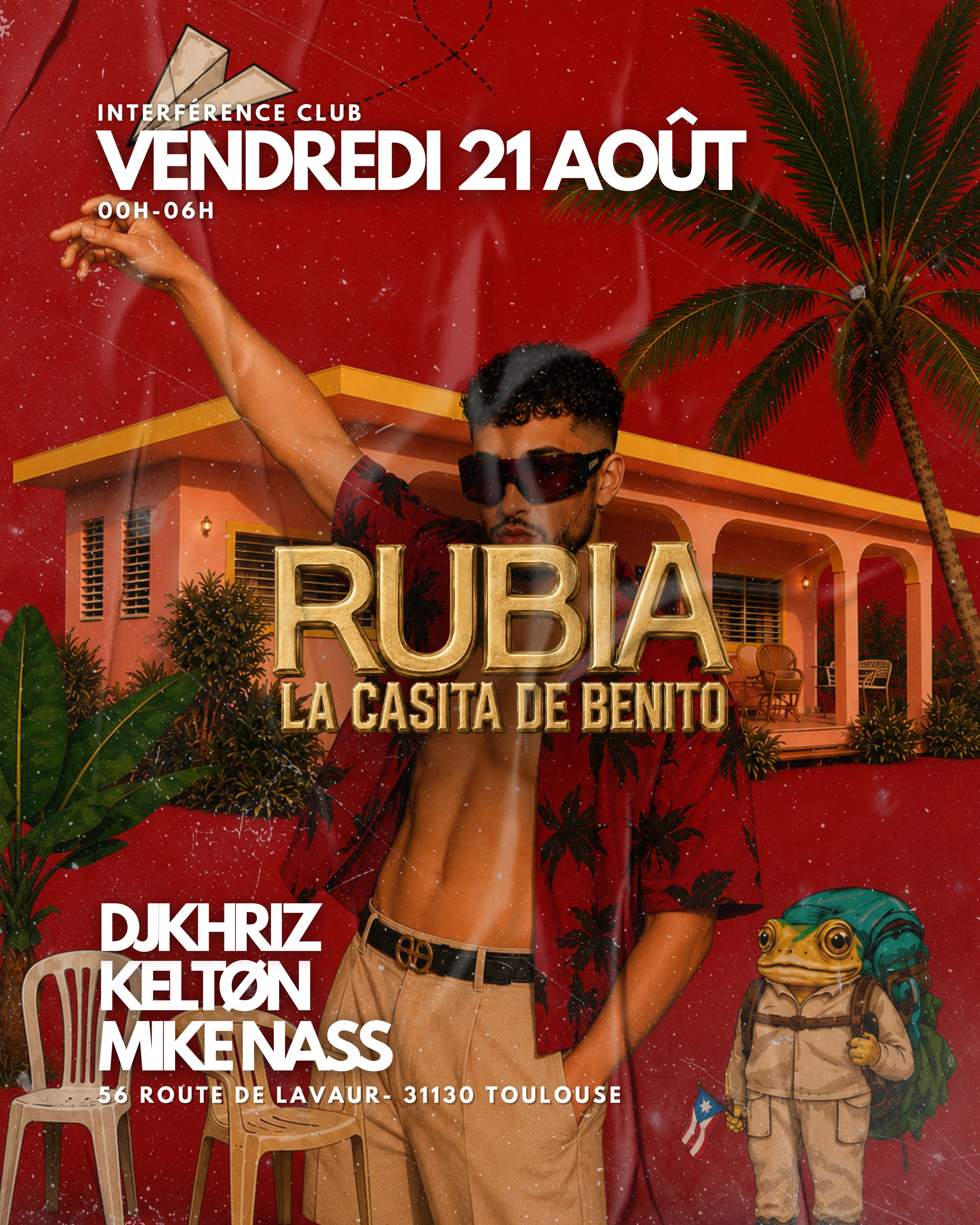 La Rubia Presente "La Casita De Benito" - Interference