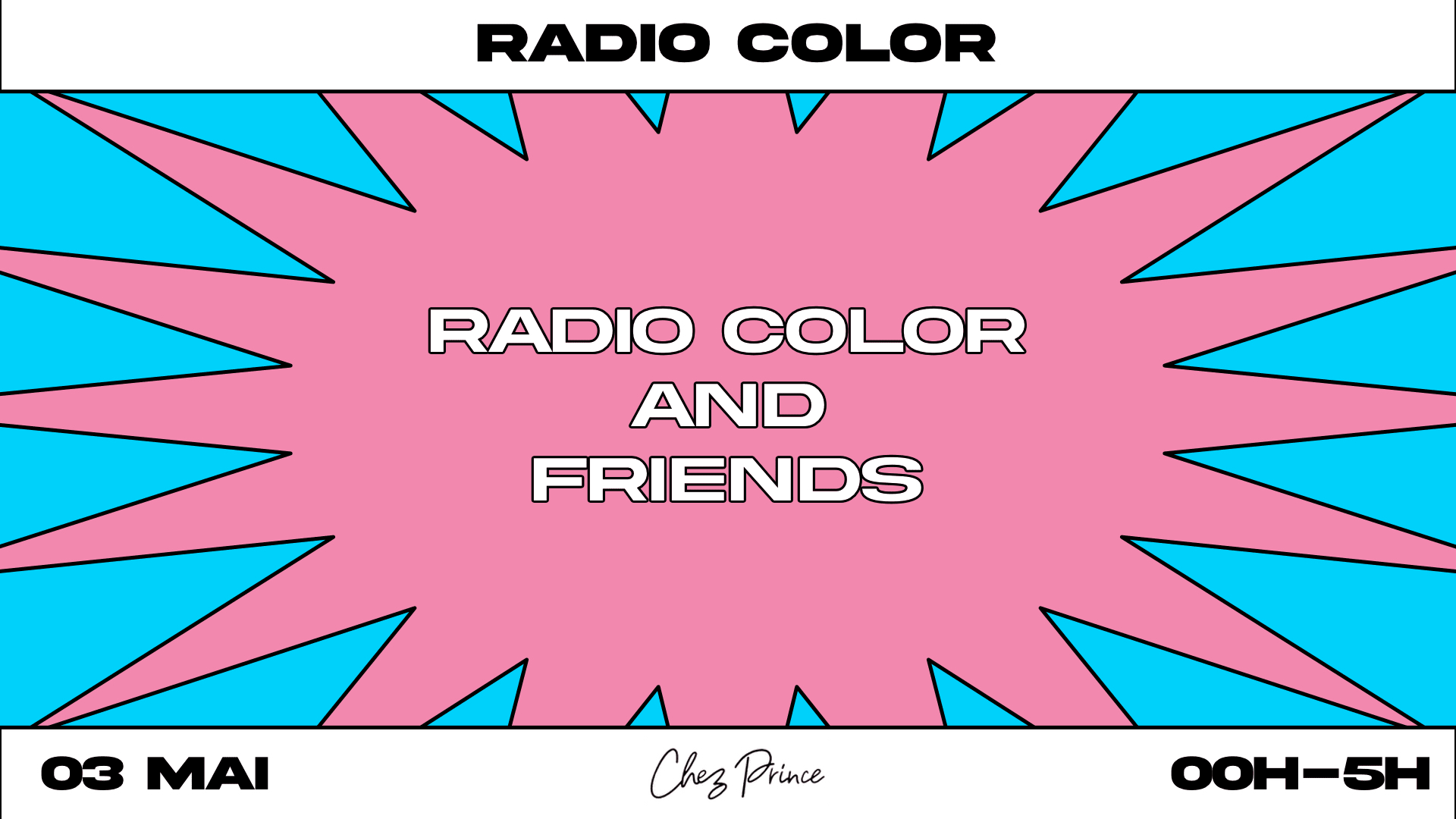 Radio Color & Friends Chez Prince !