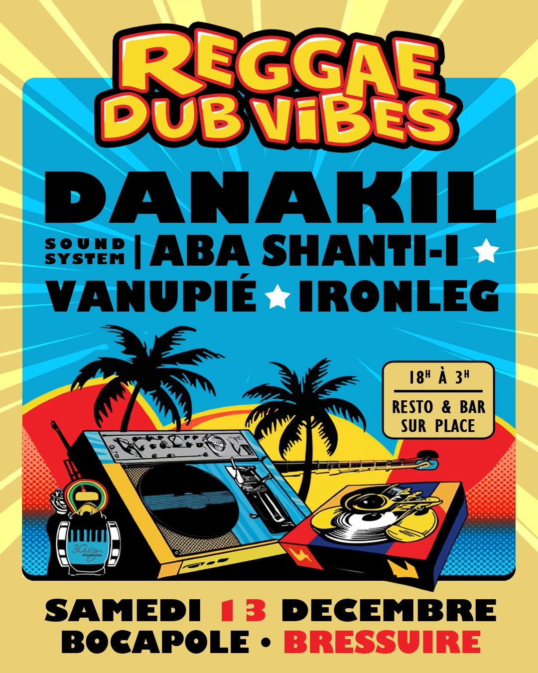 Reggae Dub Vibes : Danakil, Vanupie, Aba Shanti-I Et Ironleg
