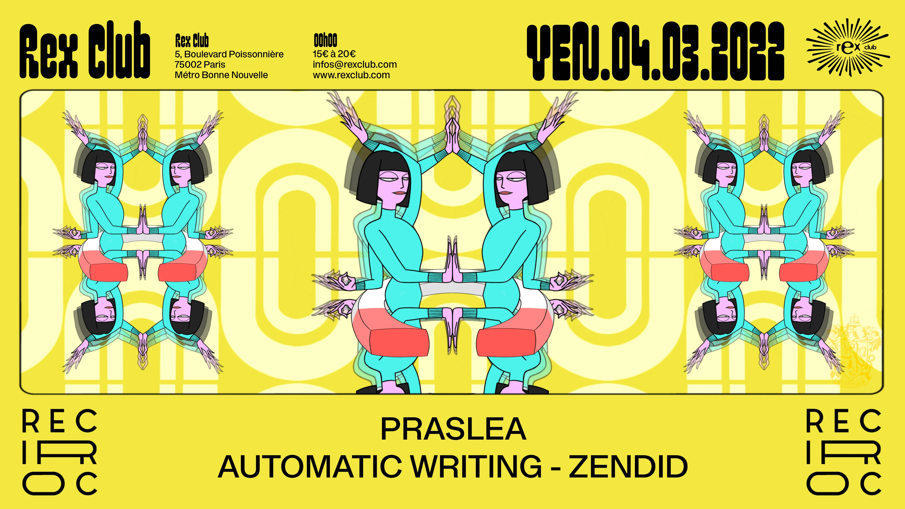 Reciproc: Praslea, Automatic Writing, Zendid