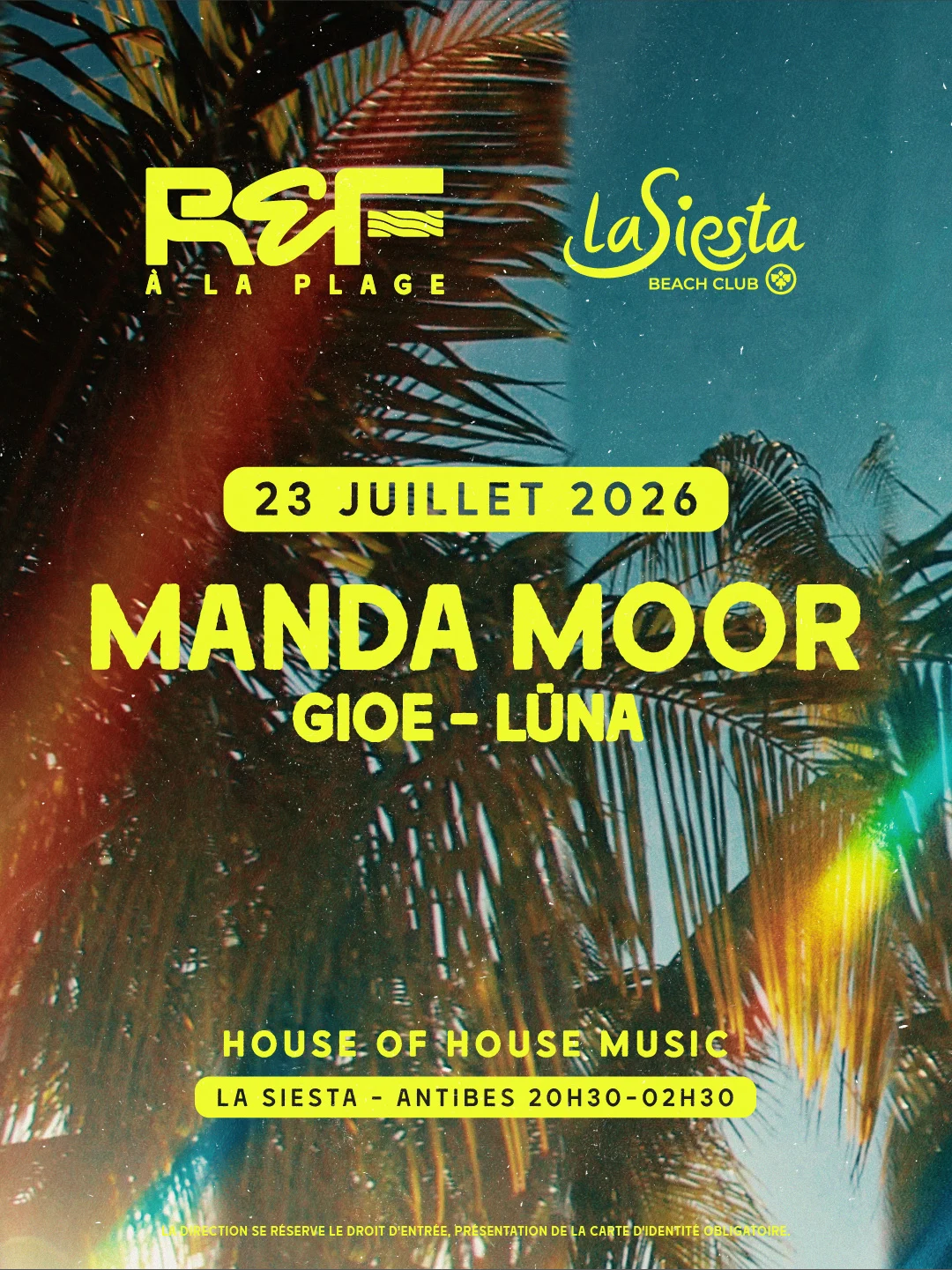 Manda Moor - Ref - La Siesta Beach Club