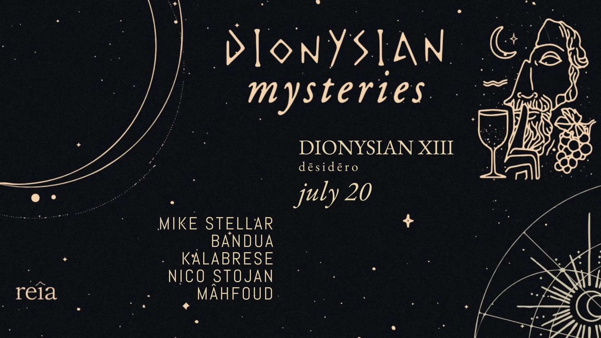 Dionysian Mysteries Bandua Kalabrese Nico Stojan Mahfoud