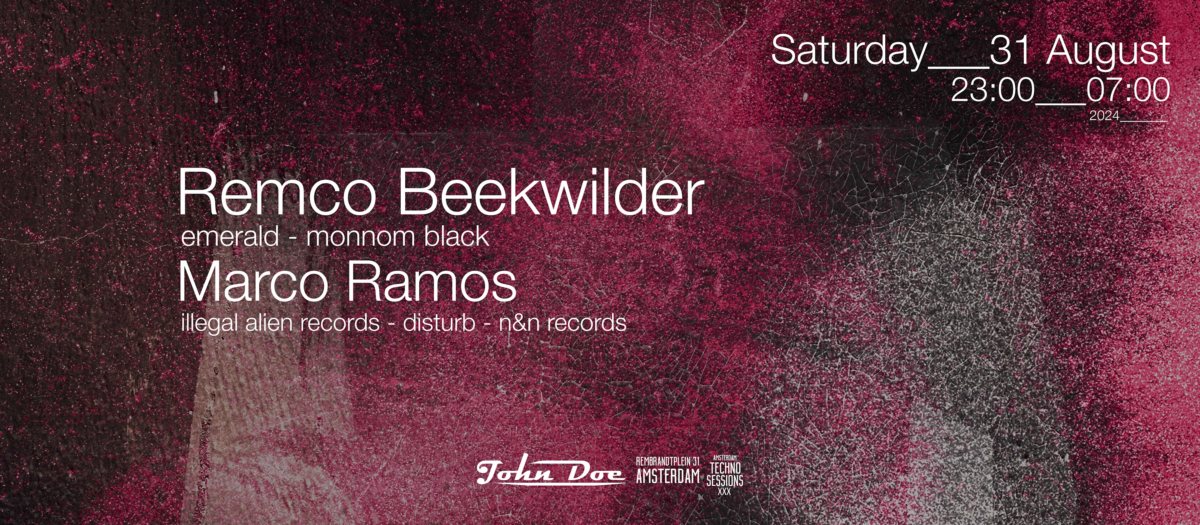 Amsterdam Techno Sessions W/ Remco Beekwilder (Emerald)