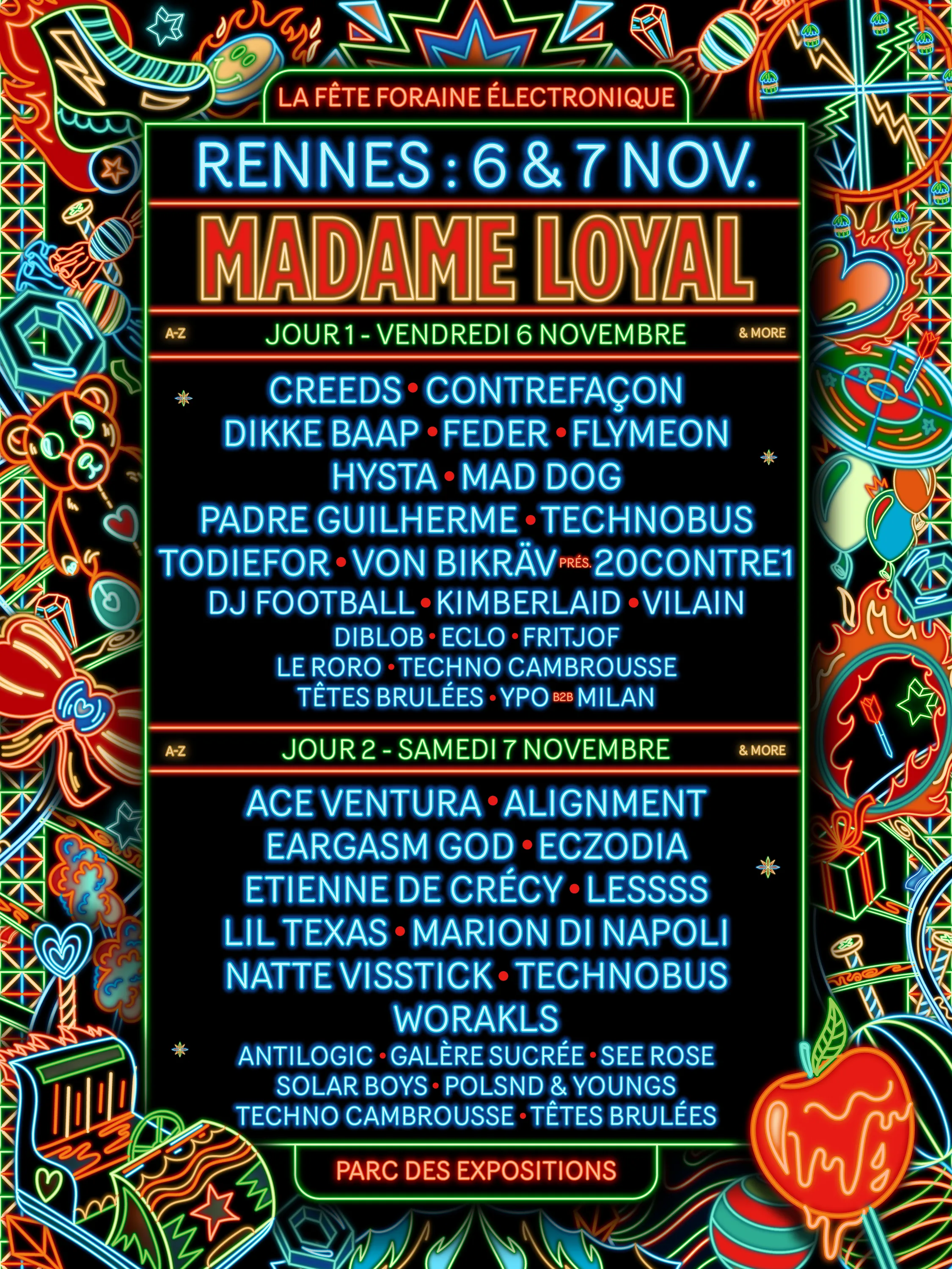 Madame Loyal Rennes : 6 & 7 Novembre