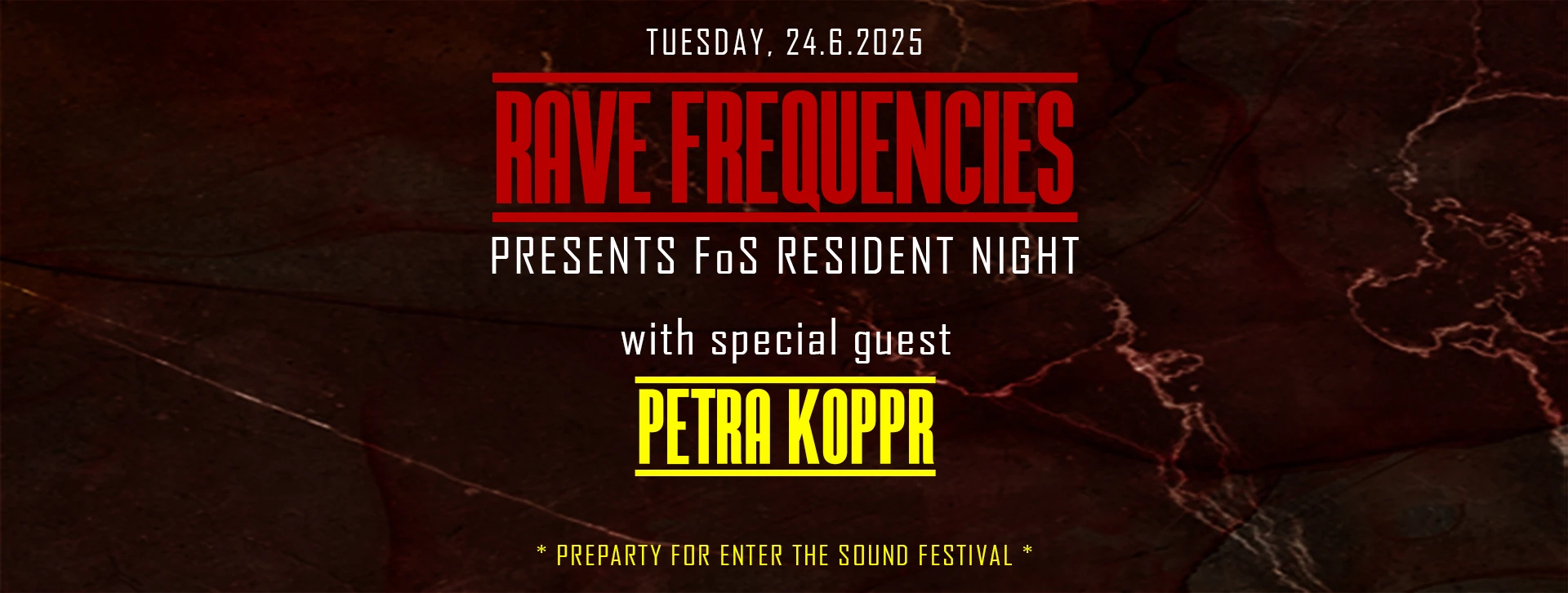 Rave Frequencies Presents Fos Resident Night & Ets Preparty