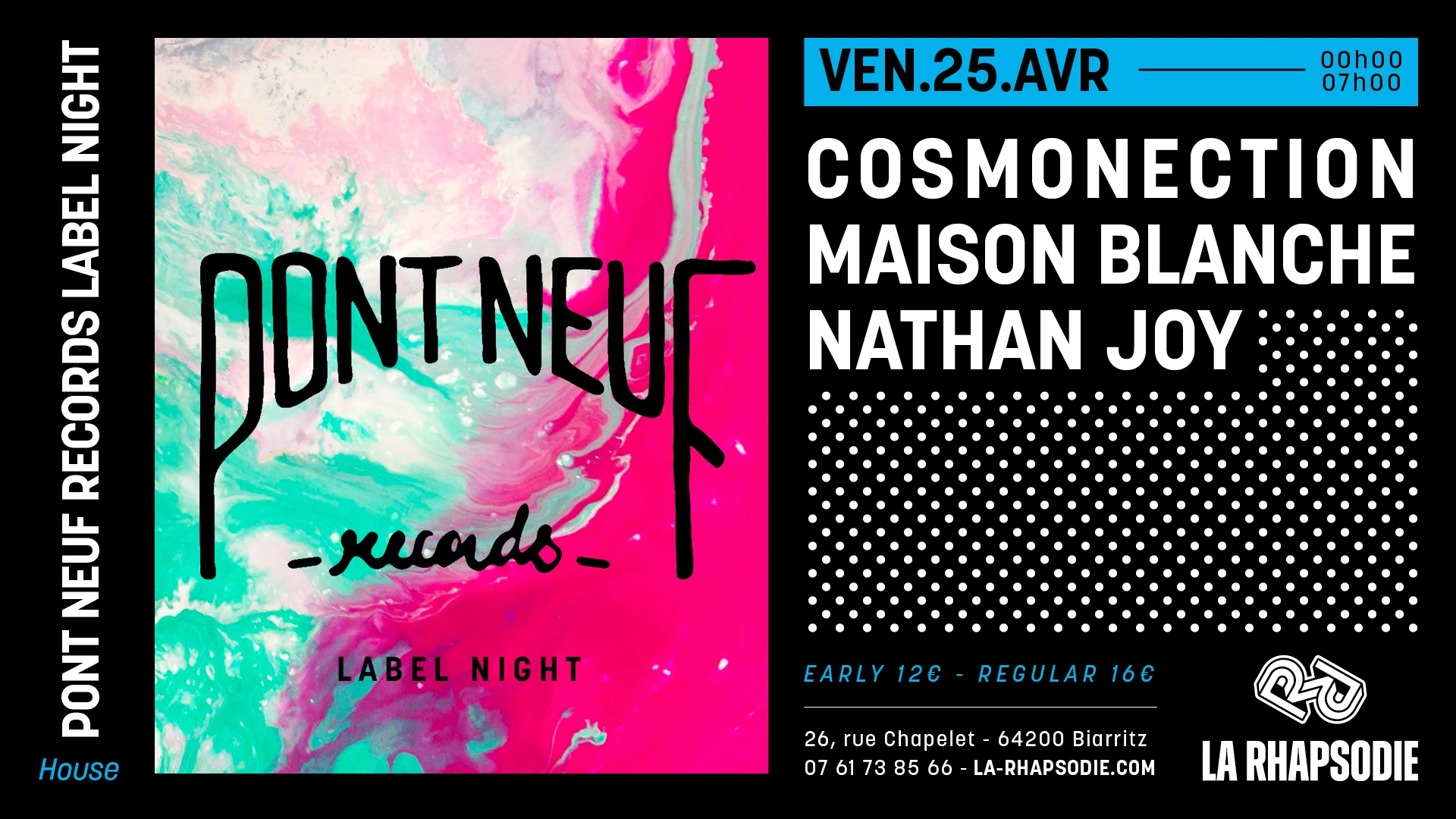 Pont Neuf Records Label Night
