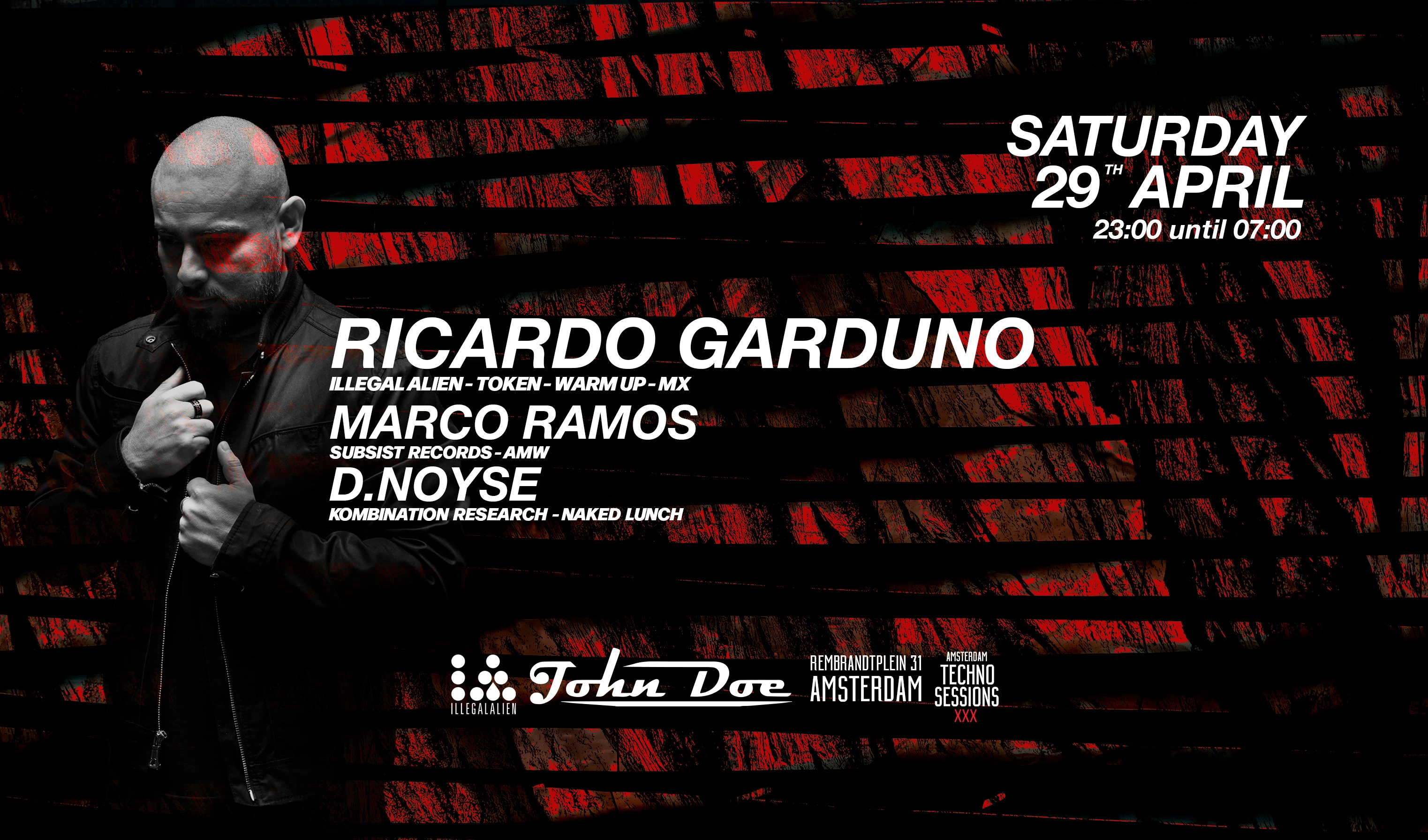 Amsterdam Techno Sessions W/ Ricardo Garduno - MX