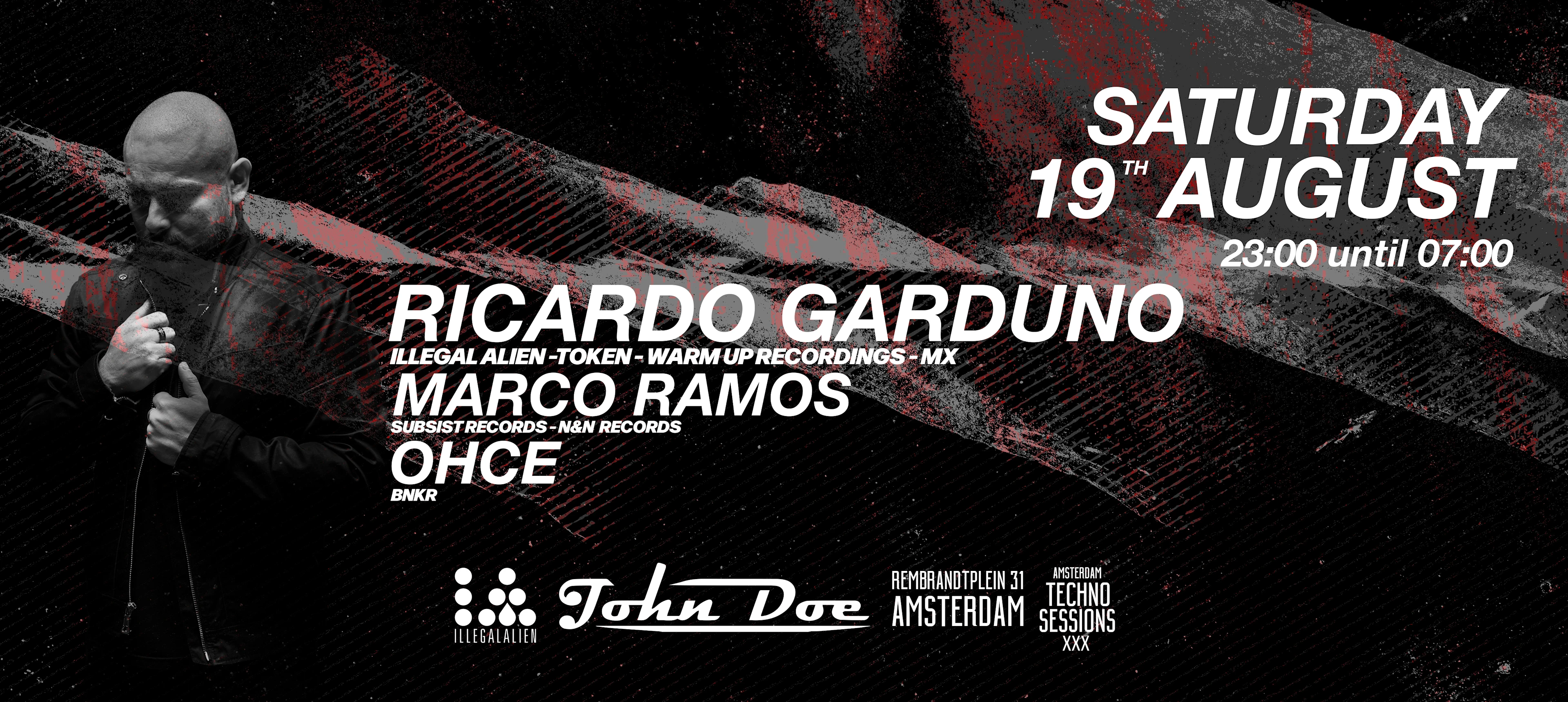 Amsterdam Techno Sessions With Ricardo Garduno - MX