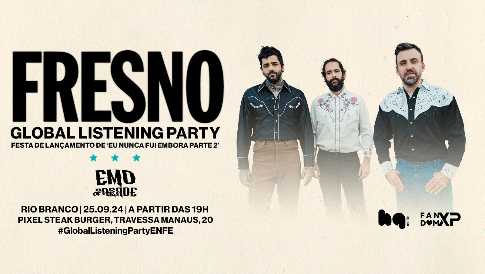 Emo Parade: Enfe Global Listening Party @ Rio Branco