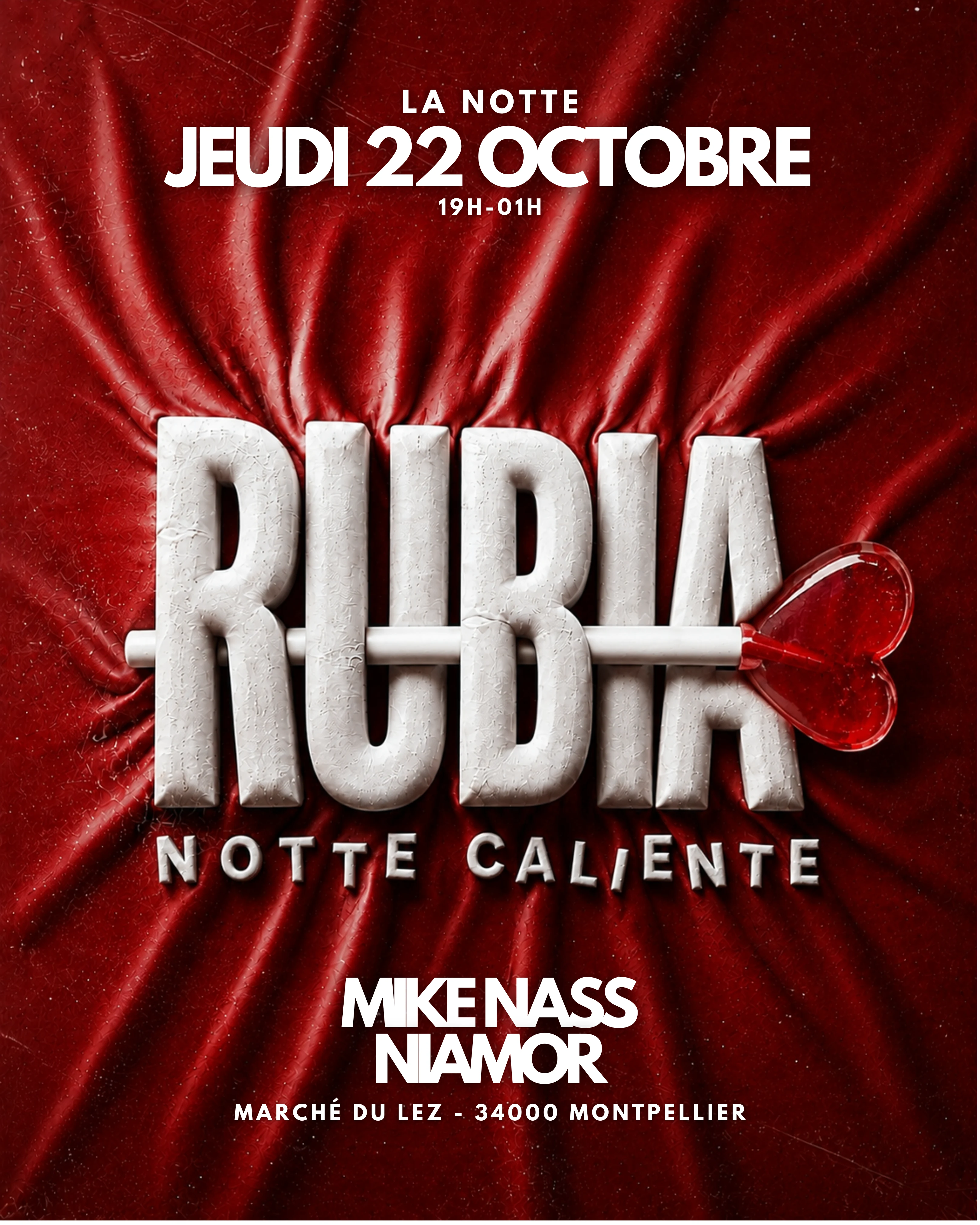 La Rubia X  Notte Caliente