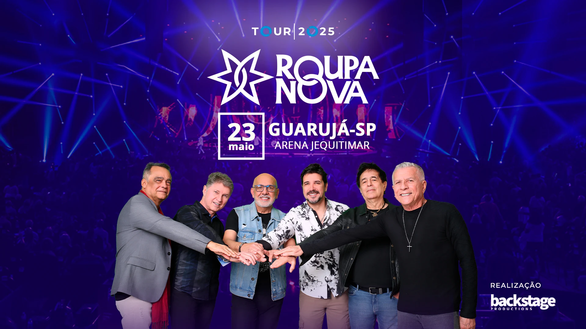 Roupa Nova Turne 2025 - Guarujá - São Paulo