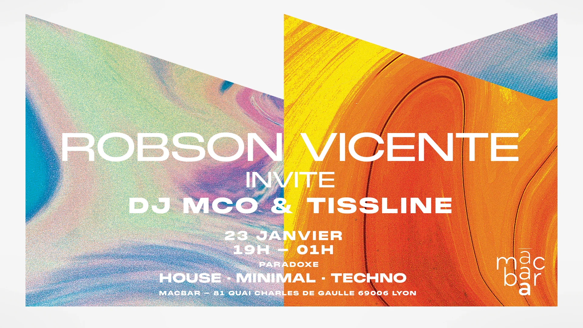 Paradoxe - Robson Vicente Invite : Dj Mco & Tissline